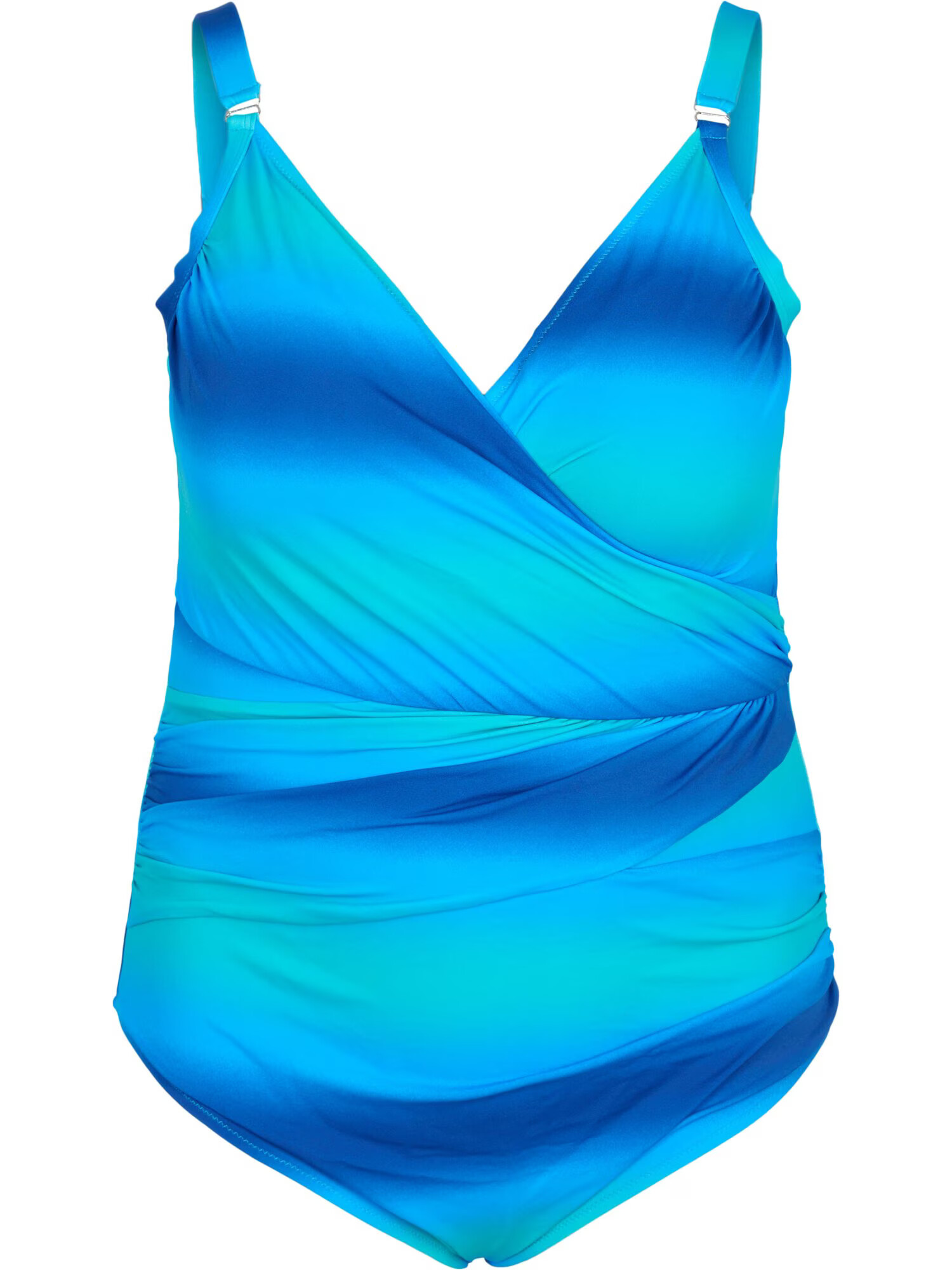 Swim by Zizzi Costum de baie întreg 'Debora' indigo / cyan - Pled.ro