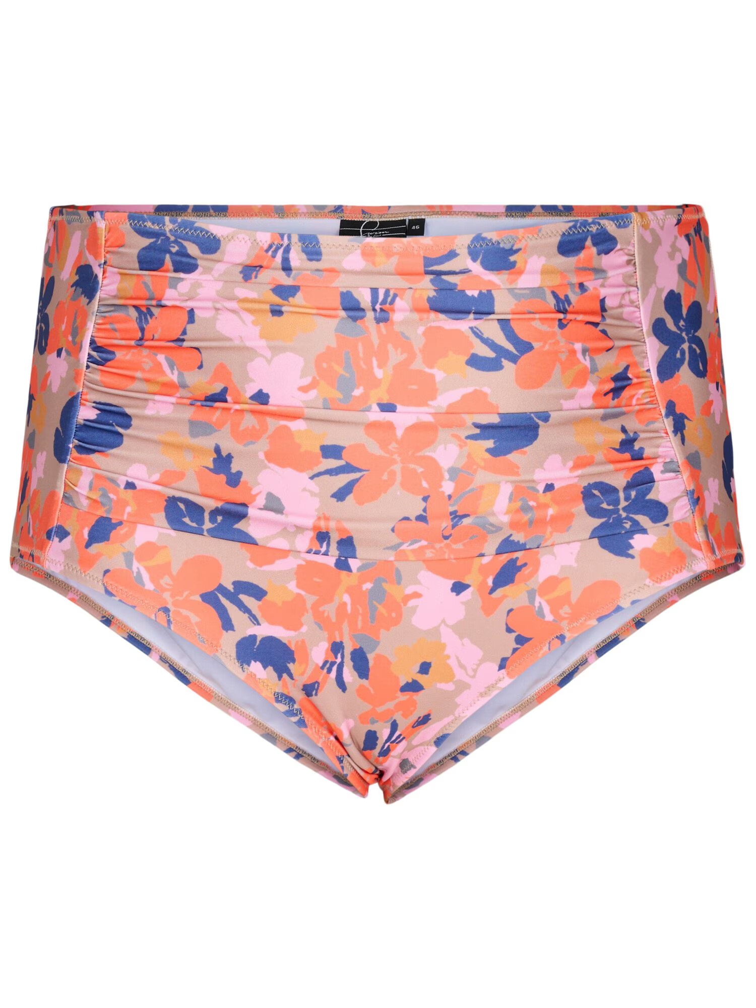 Swim by Zizzi Slip costum de baie 'STELLA' albastru / portocaliu / roz - Pled.ro