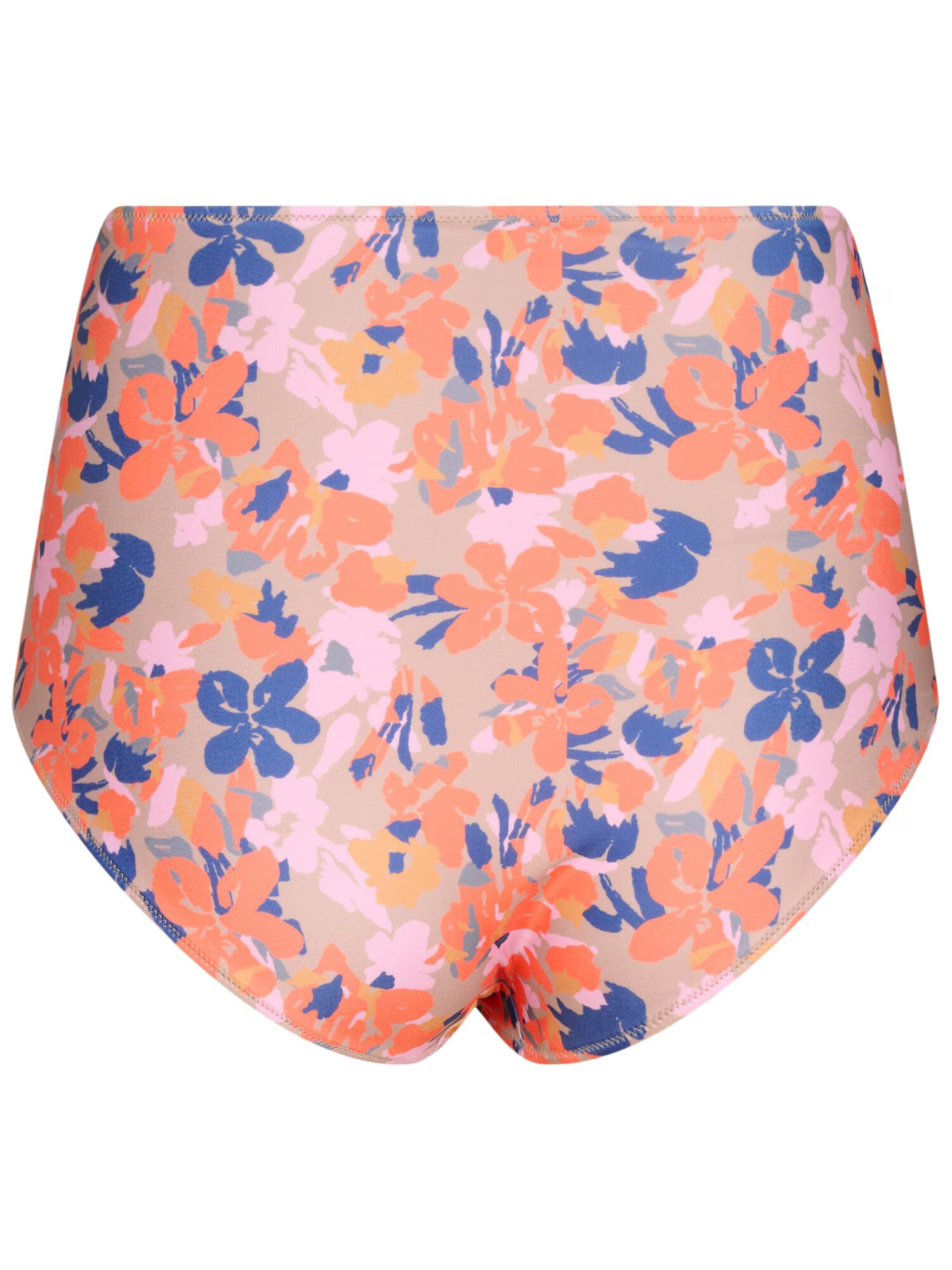 Swim by Zizzi Slip costum de baie 'STELLA' albastru / portocaliu / roz - Pled.ro