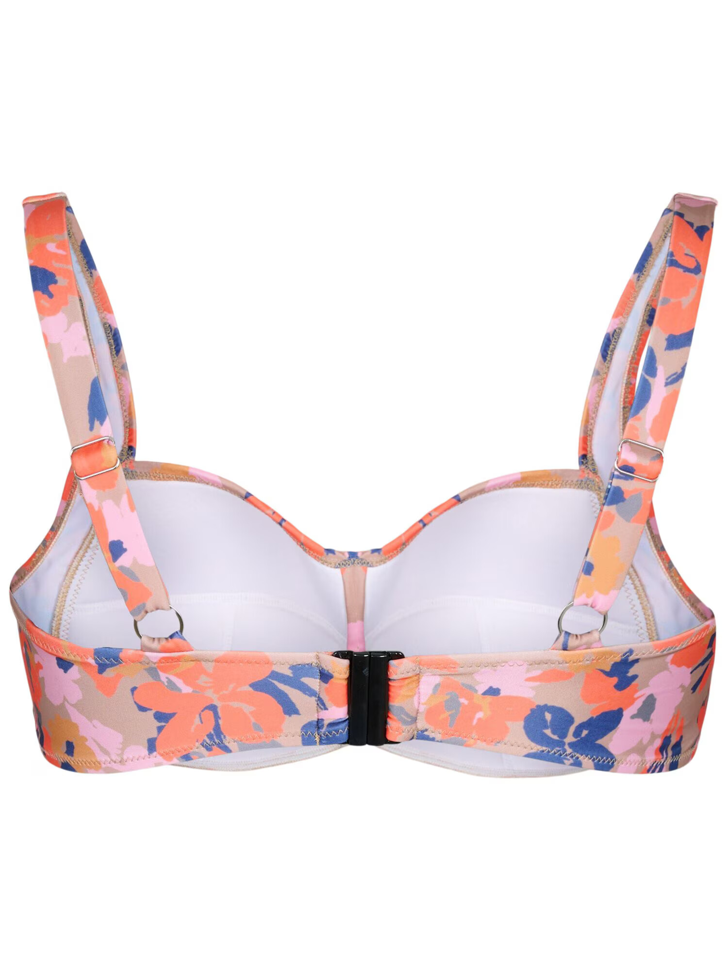 Swim by Zizzi Sutien costum de baie 'STELLA' bej / albastru / portocaliu / roz - Pled.ro