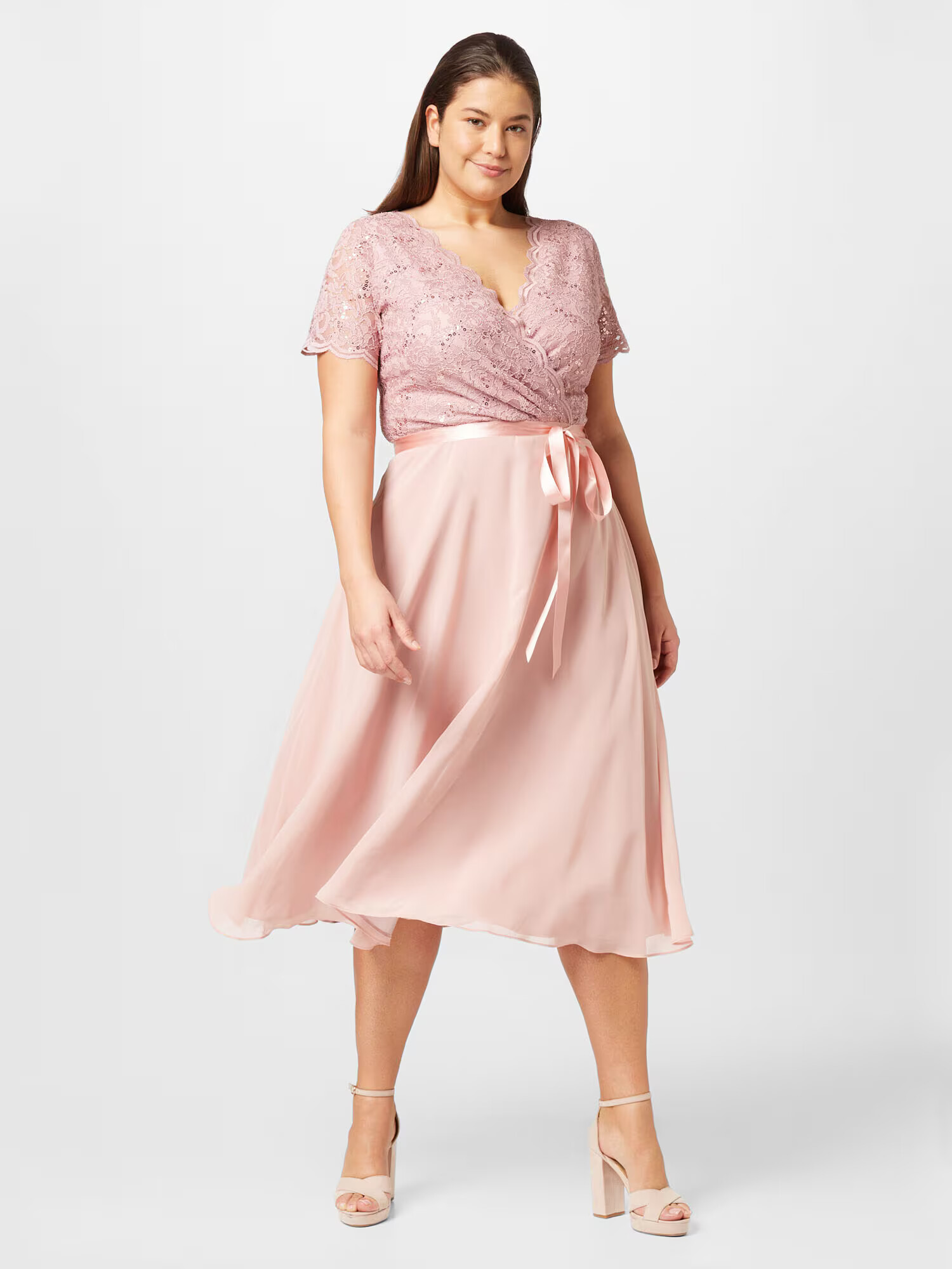 SWING Curve Rochie de cocktail roz pal / roz pastel - Pled.ro