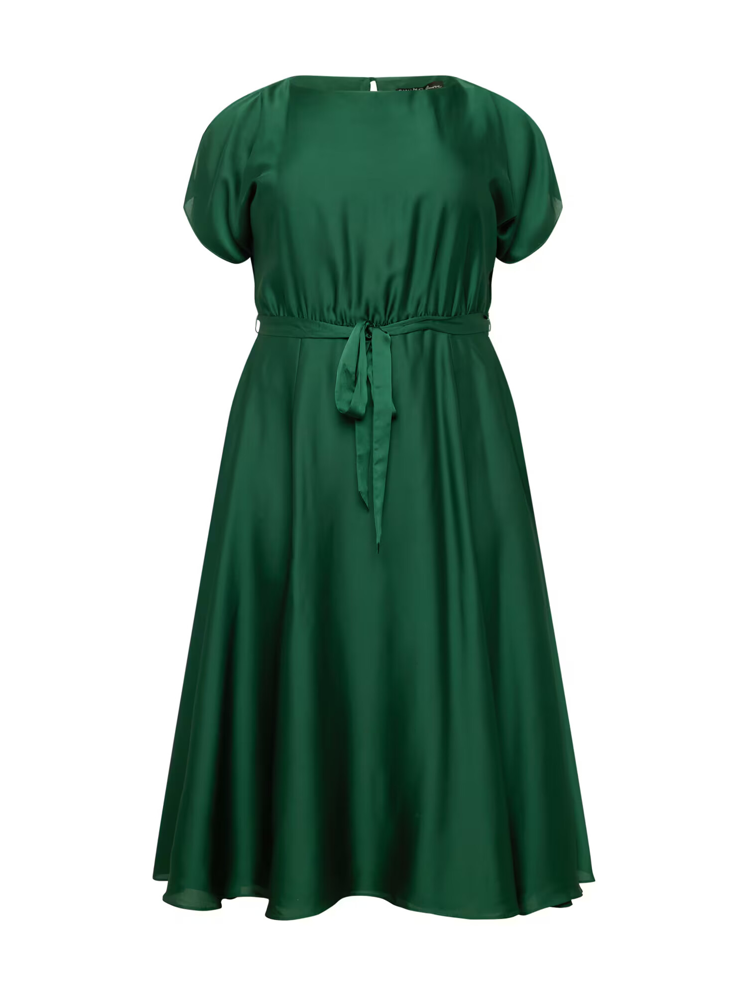 SWING Curve Rochie de cocktail verde smarald - Pled.ro