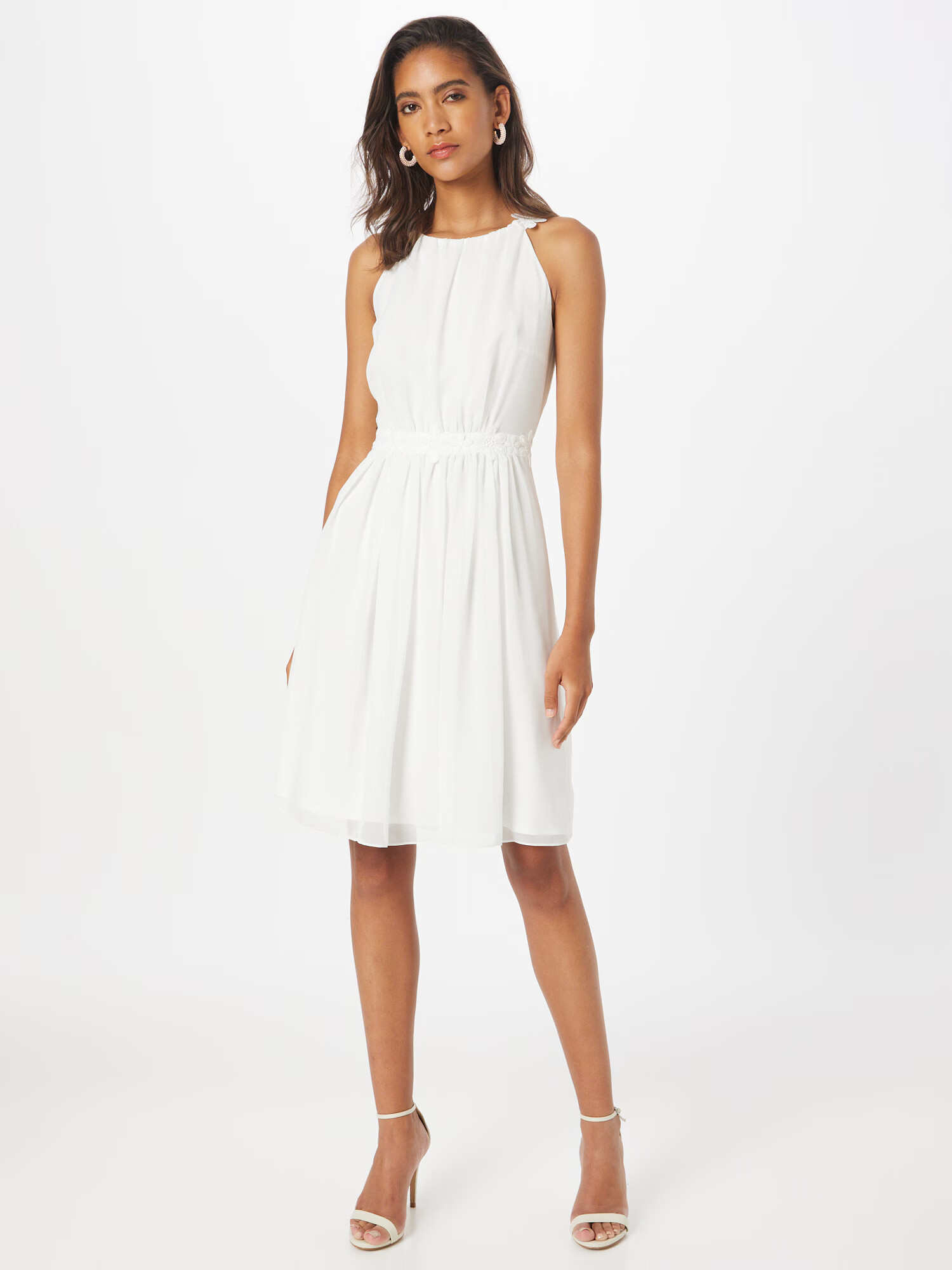 SWING Rochie de cocktail crem - Pled.ro