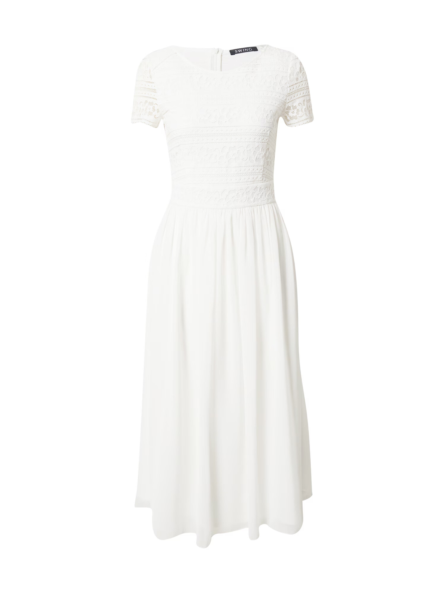 SWING Rochie de cocktail crem - Pled.ro