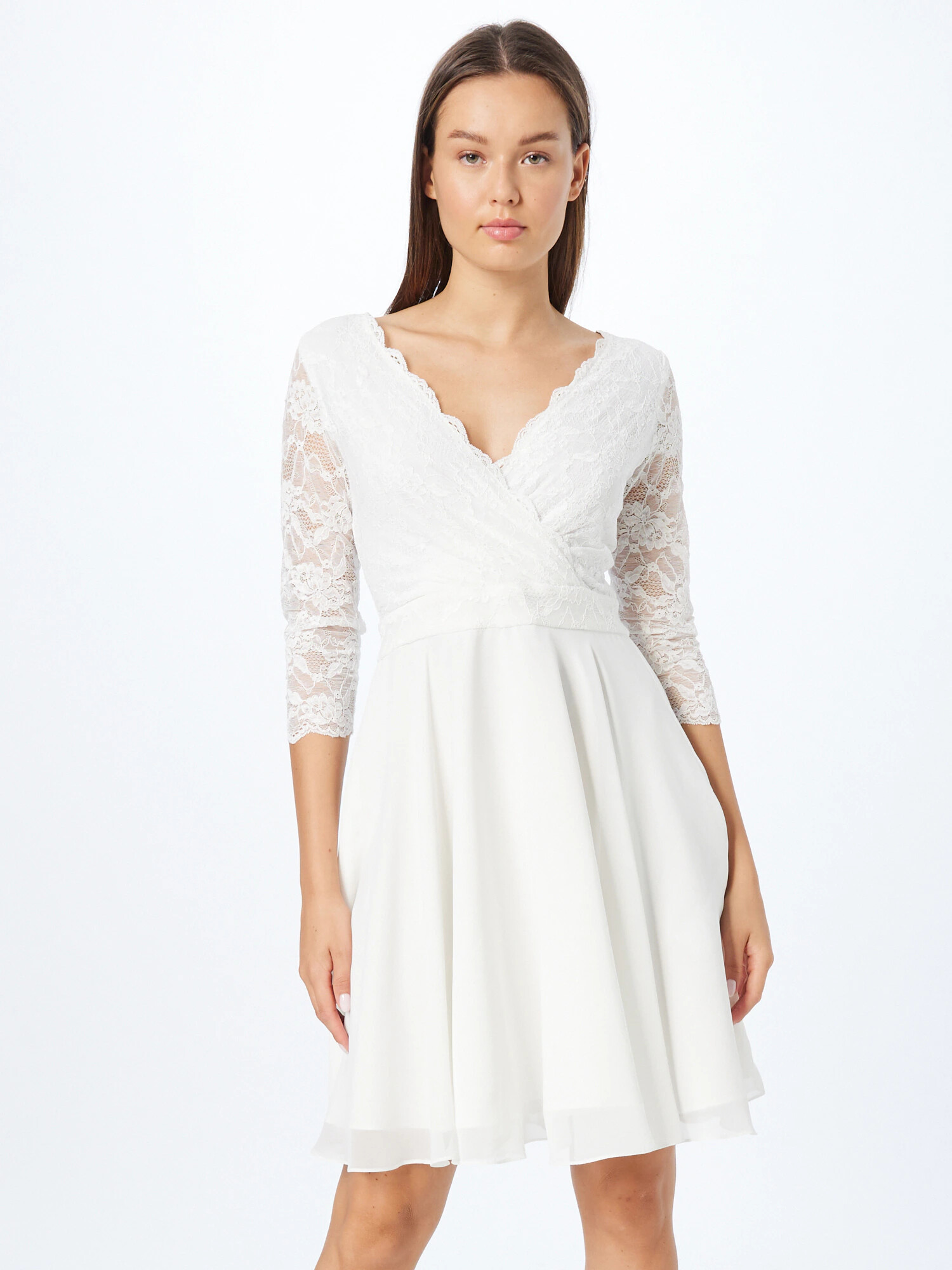 SWING Rochie de cocktail crem - Pled.ro