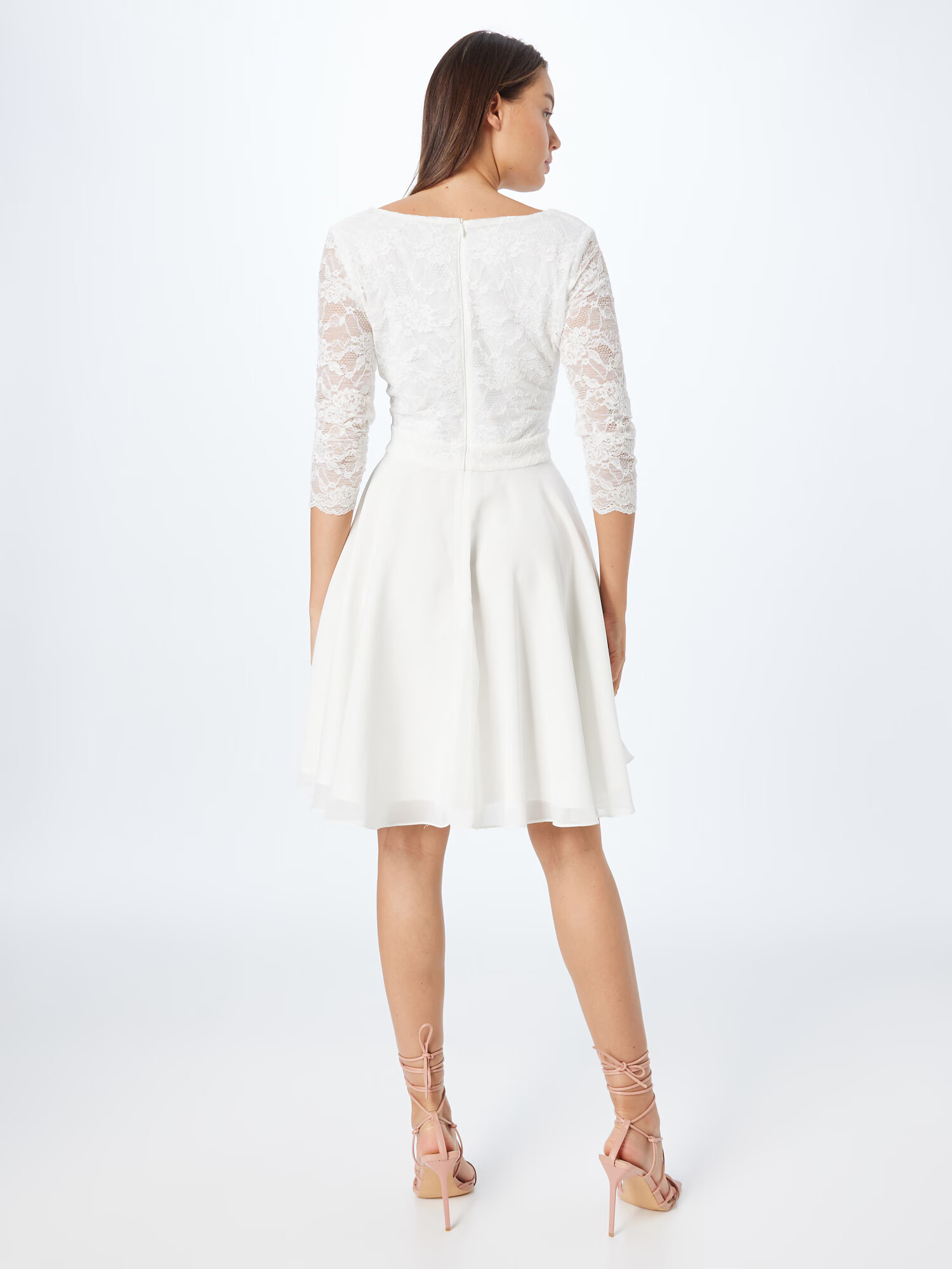 SWING Rochie de cocktail crem - Pled.ro