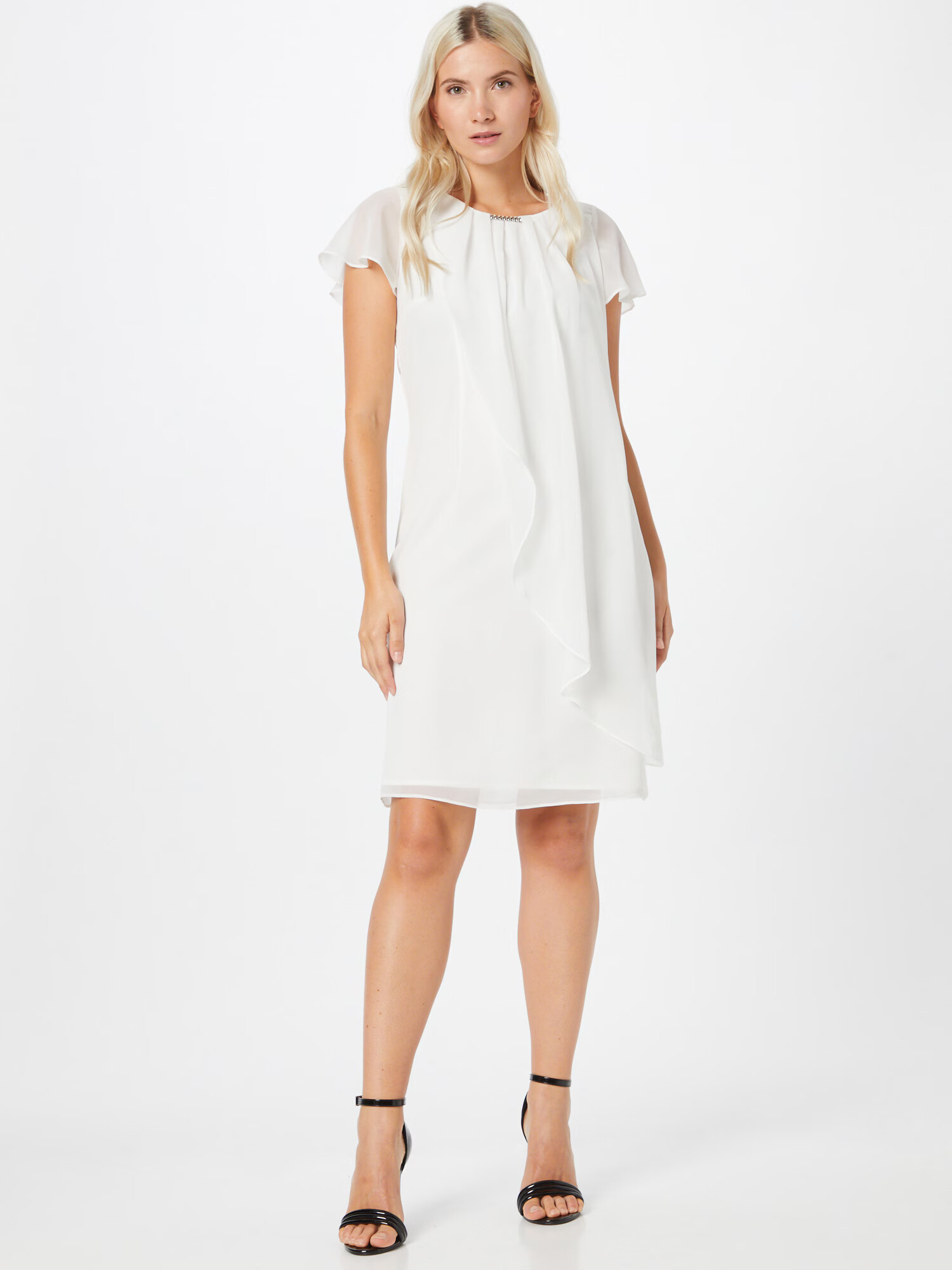 SWING Rochie de cocktail crem - Pled.ro