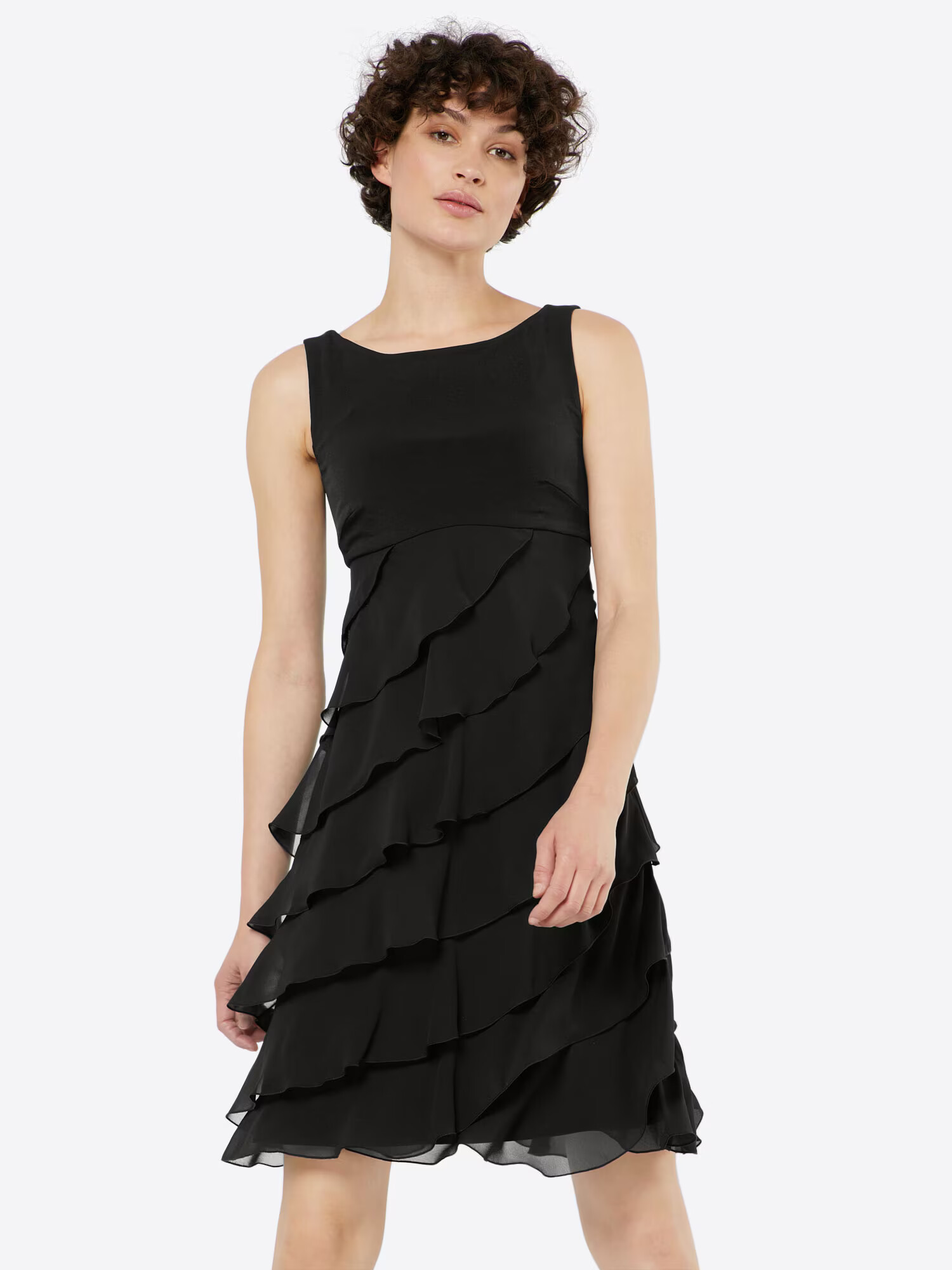 SWING Rochie de cocktail negru - Pled.ro