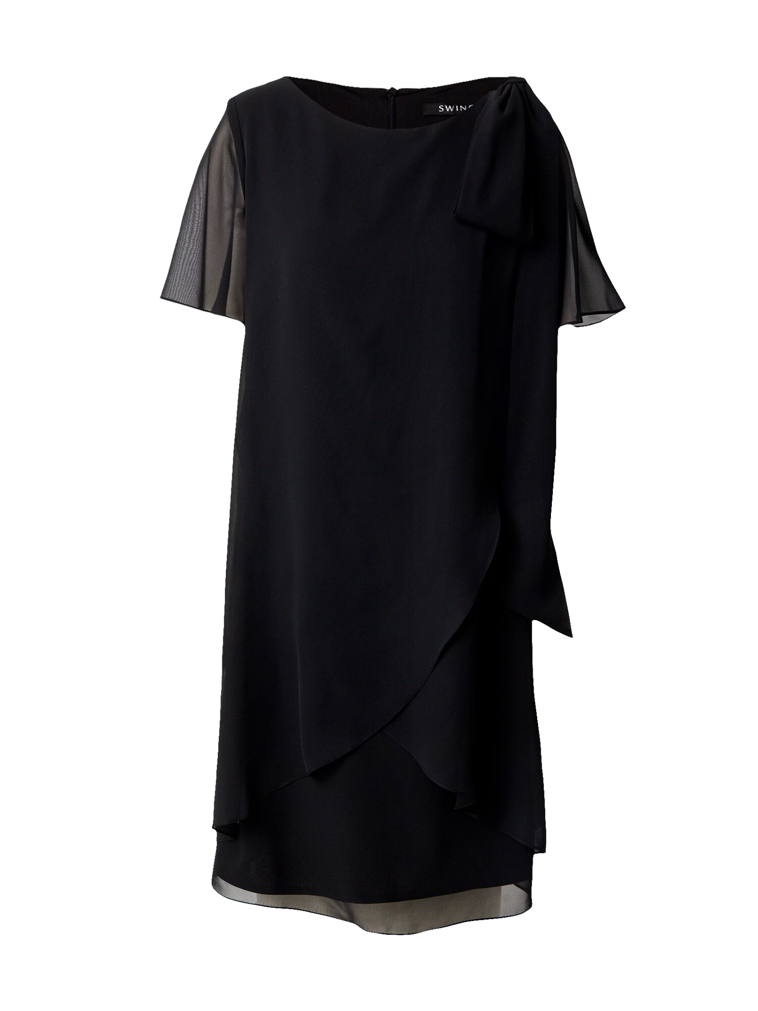 SWING Rochie de cocktail negru - Pled.ro