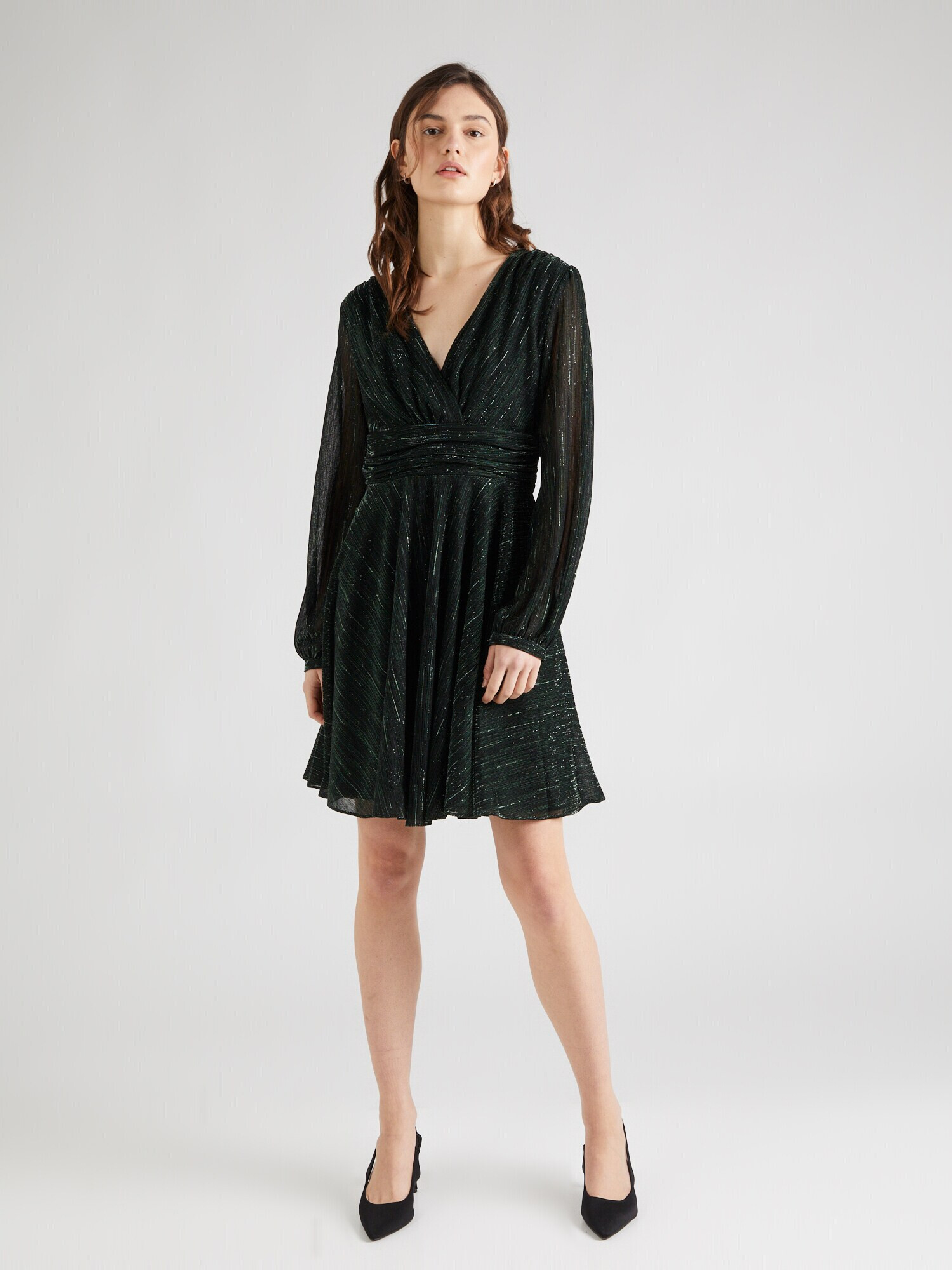 SWING Rochie de cocktail negru - Pled.ro