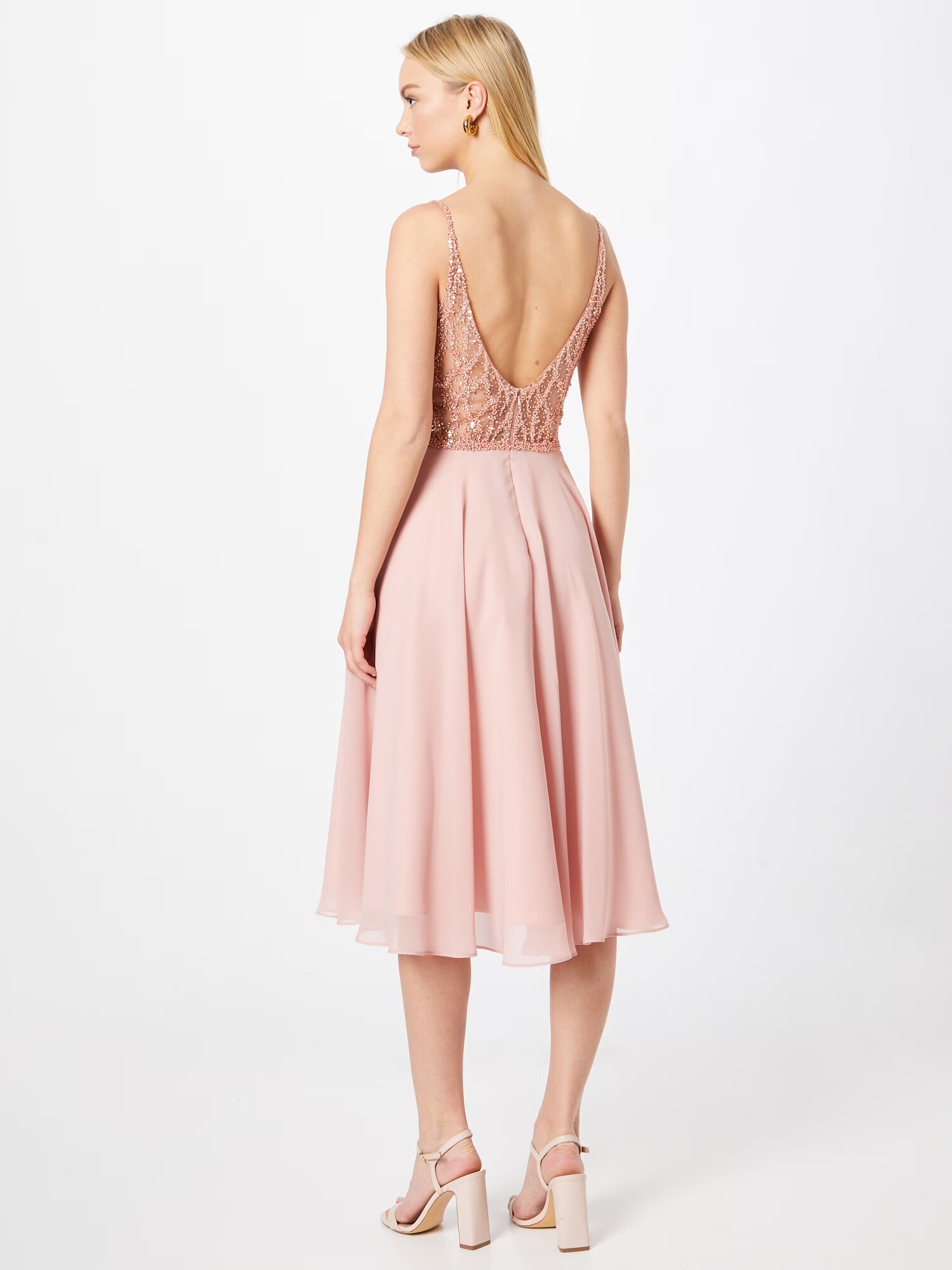 SWING Rochie de cocktail roz pal - Pled.ro