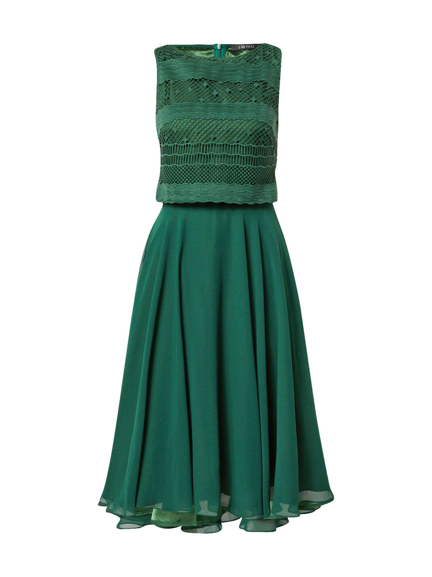 SWING Rochie de cocktail verde - Pled.ro