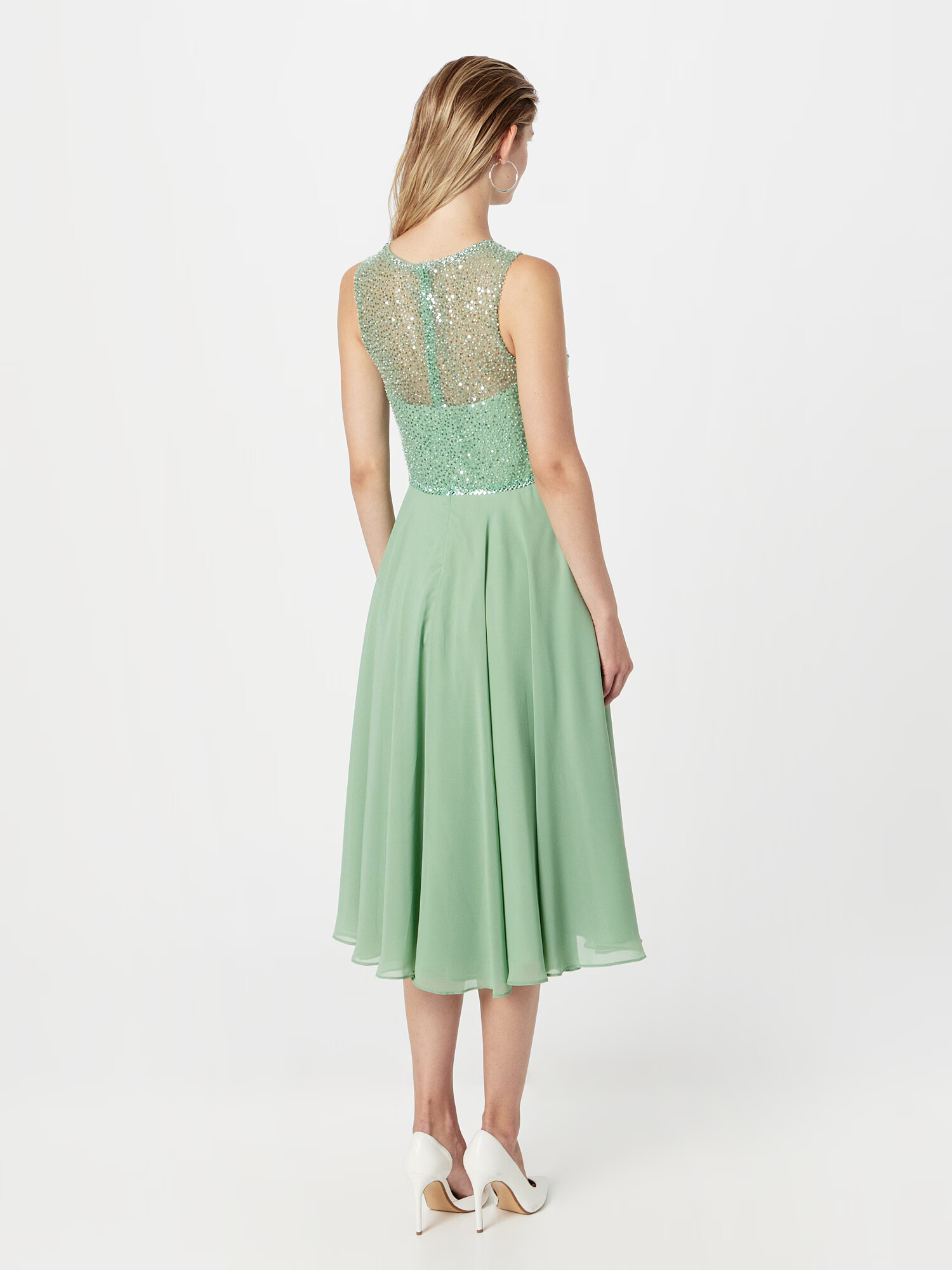 SWING Rochie de cocktail verde deschis - Pled.ro