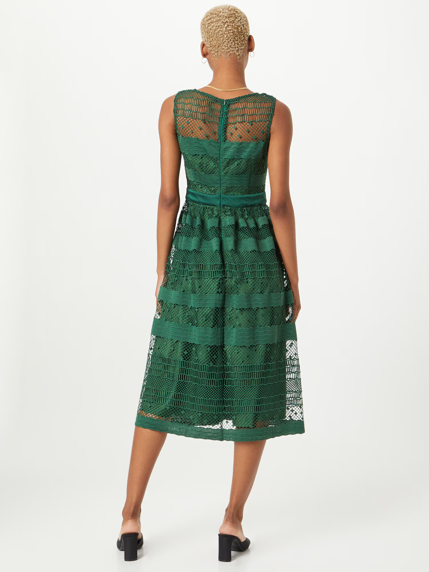 SWING Rochie de cocktail verde închis - Pled.ro