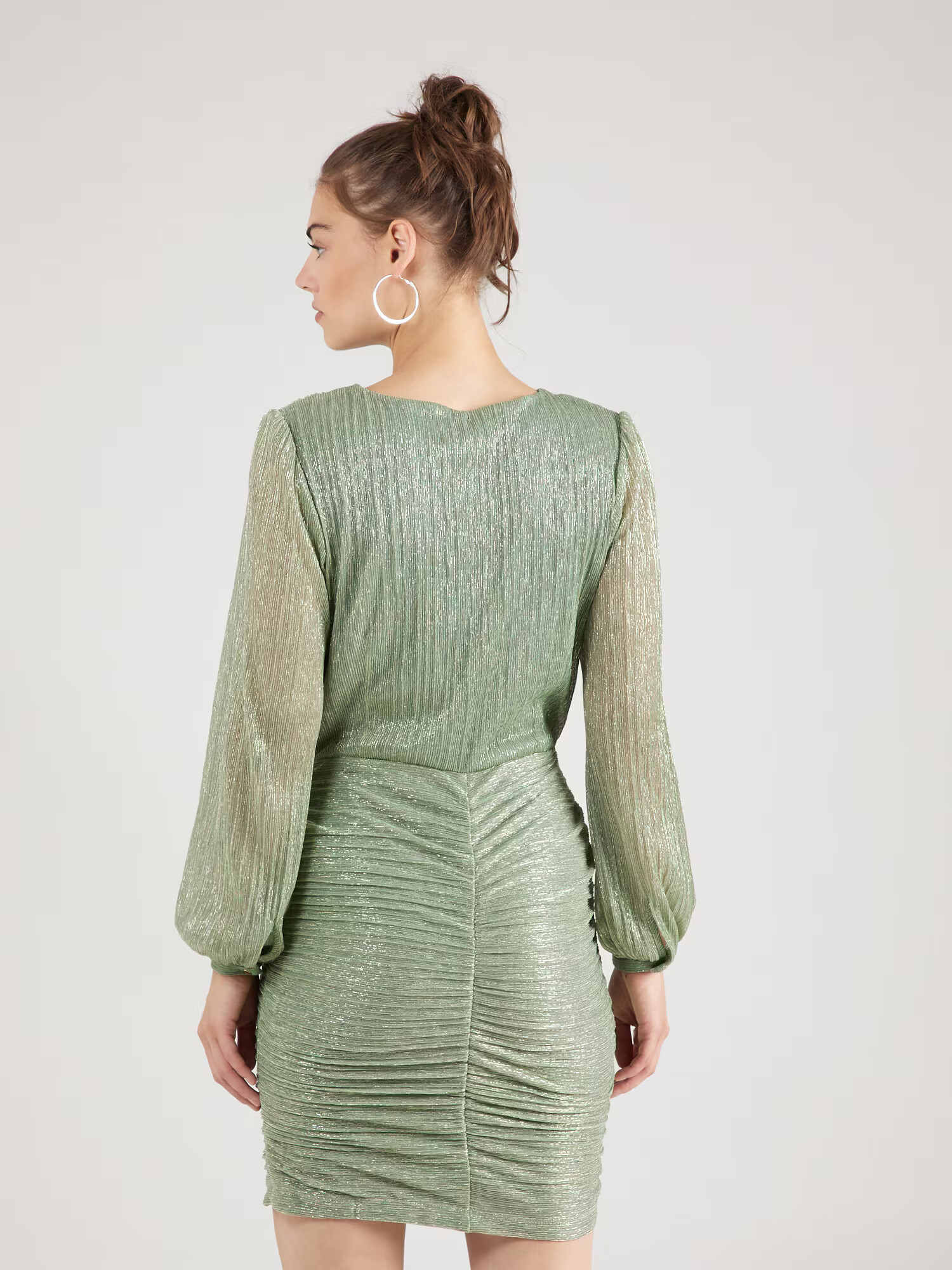 SWING Rochie de cocktail verde măr - Pled.ro