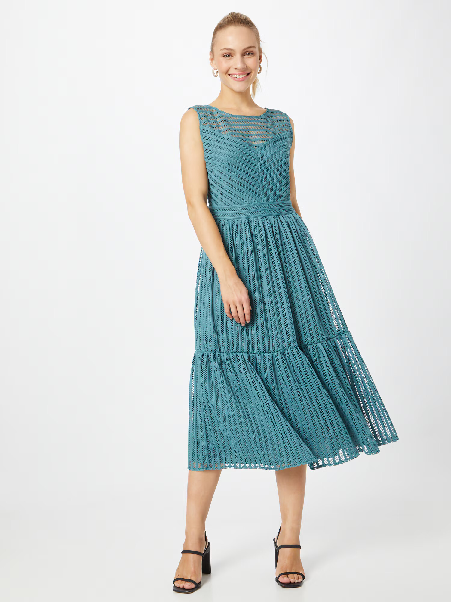 SWING Rochie de cocktail verde petrol - Pled.ro