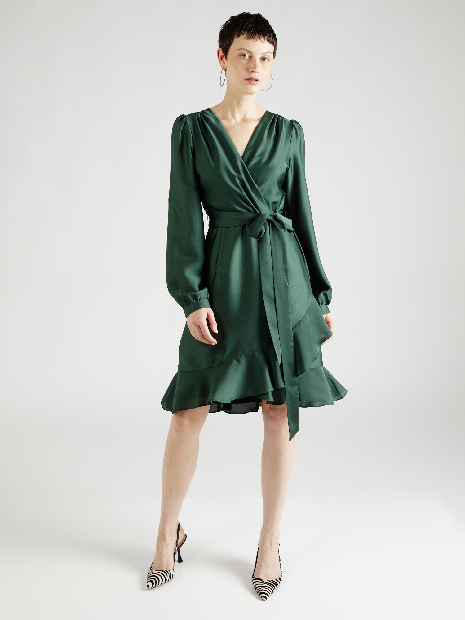 SWING Rochie de cocktail verde pin - Pled.ro