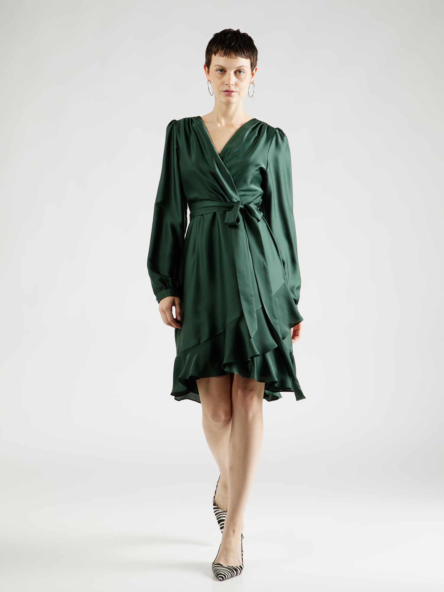 SWING Rochie de cocktail verde pin - Pled.ro