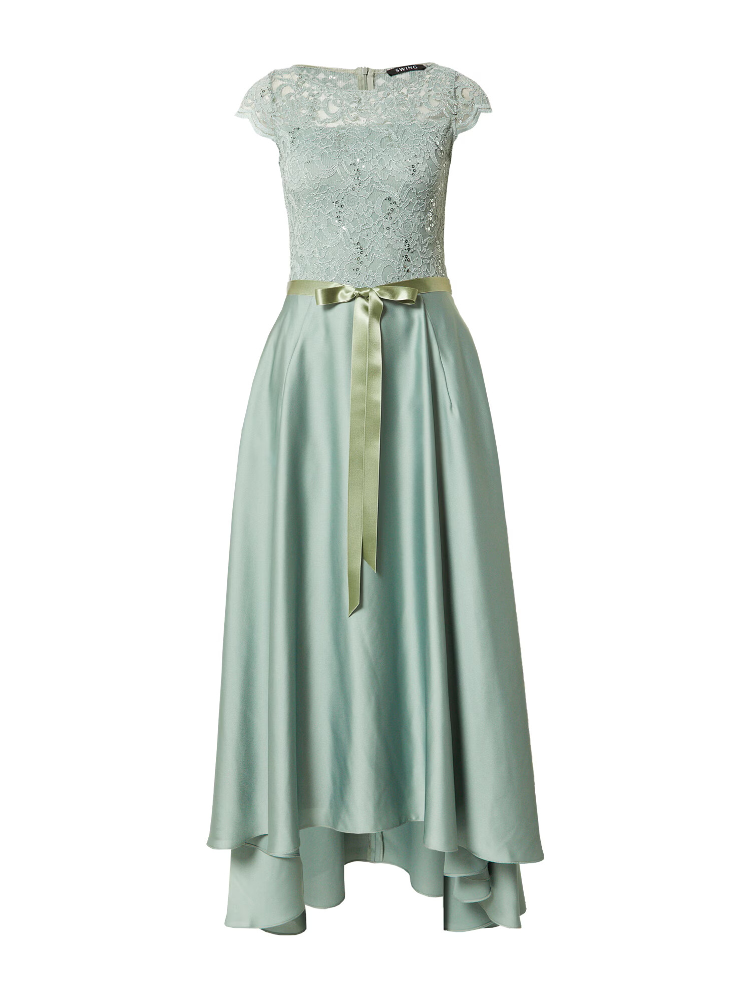 SWING Rochie de seară verde pastel / verde deschis - Pled.ro