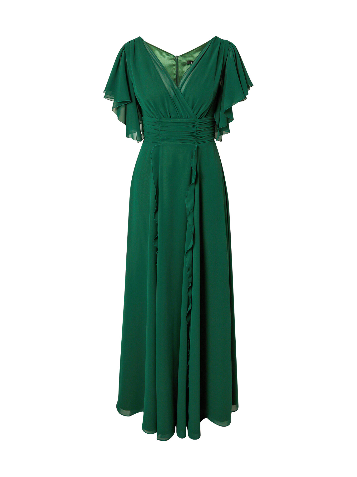 SWING Rochie de seară verde pin - Pled.ro