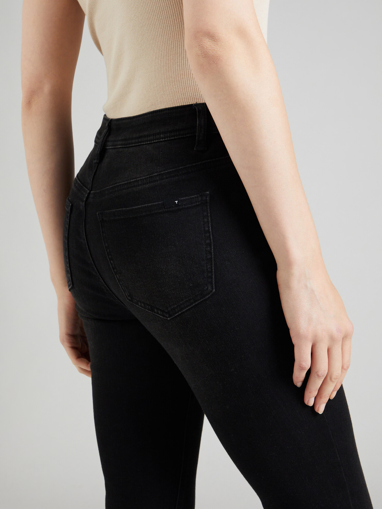 TAIFUN Jeans negru - Pled.ro