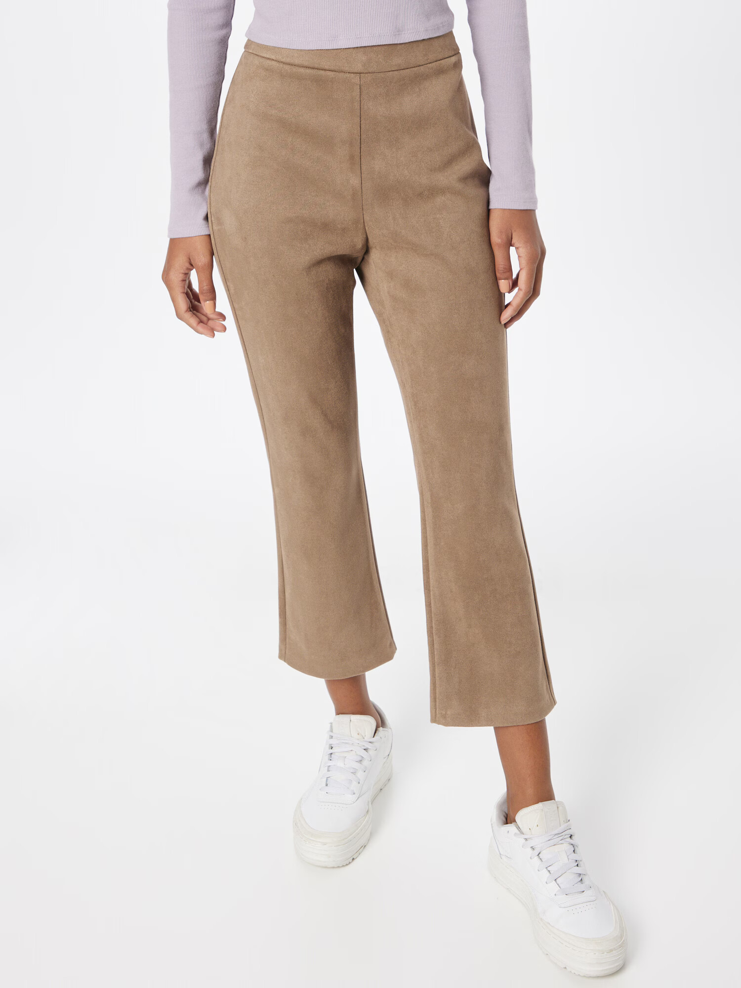 TAIFUN Pantaloni gri taupe - Pled.ro