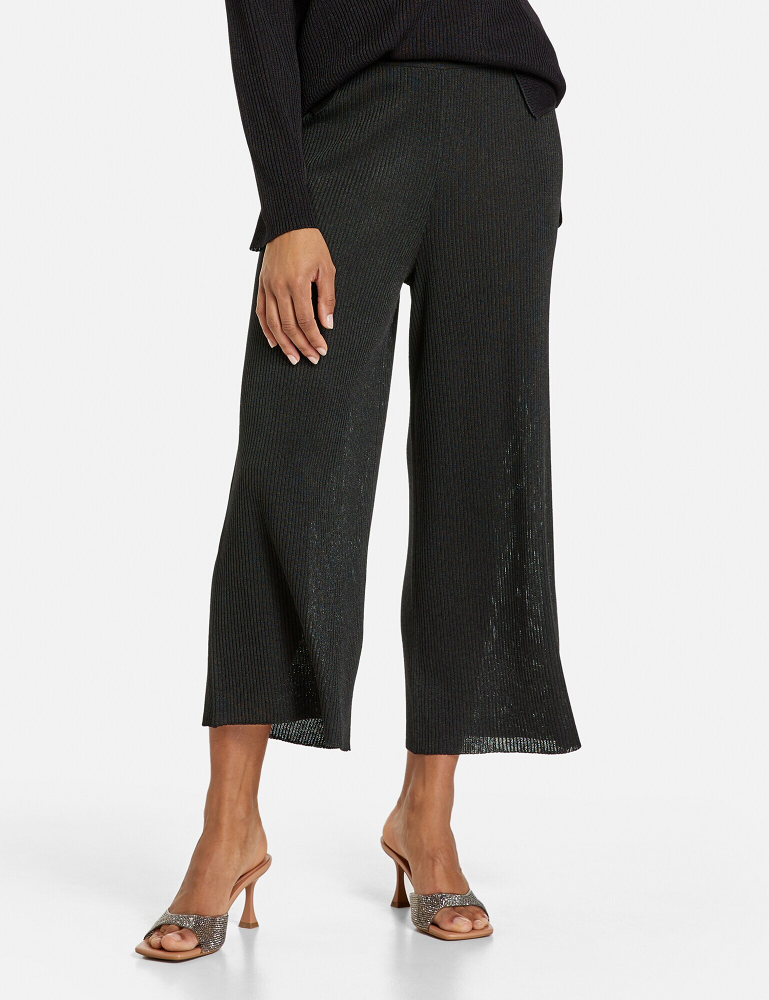 TAIFUN Pantaloni negru - Pled.ro