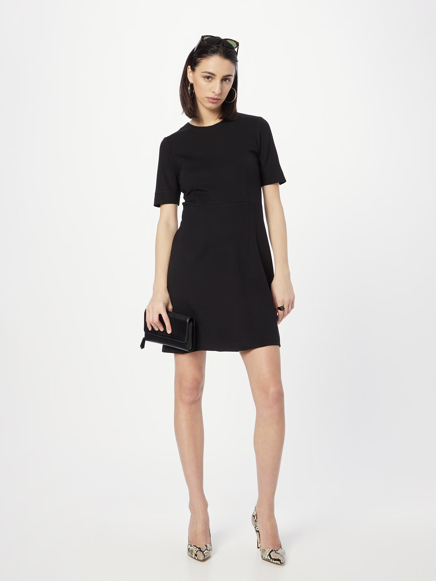 TAIFUN Rochie mulate negru - Pled.ro