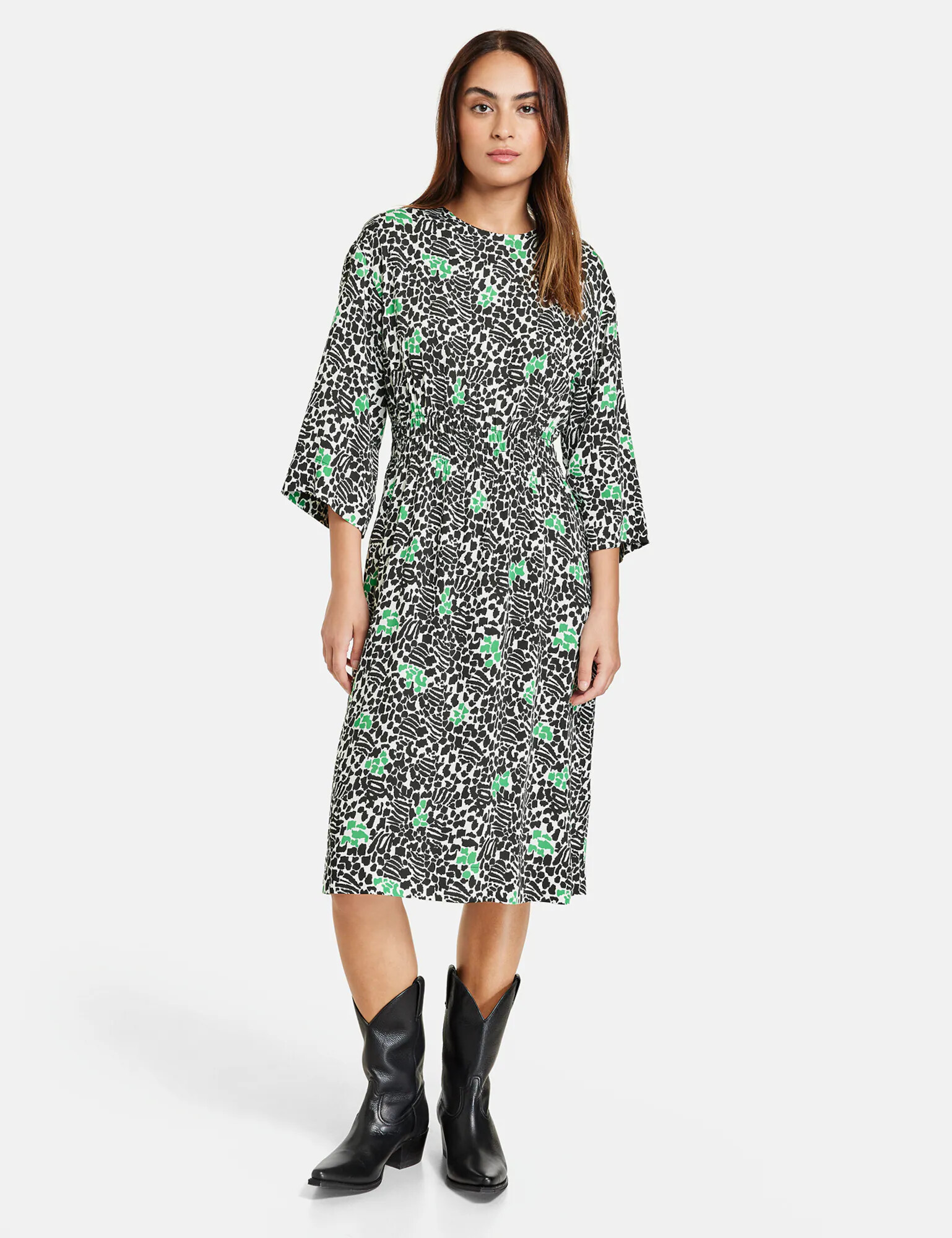 TAIFUN Rochie verde / verde iarbă - Pled.ro