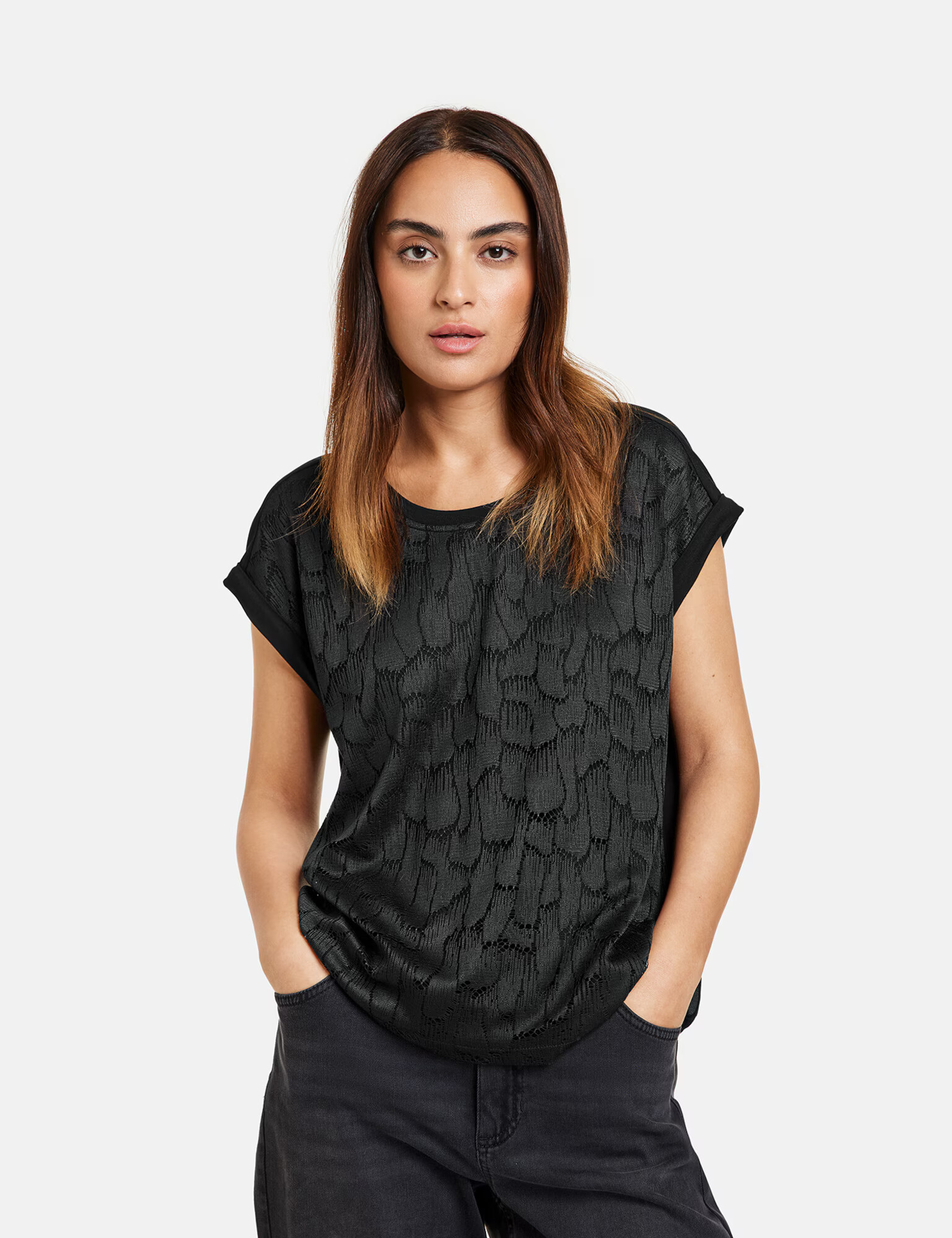 TAIFUN Tricou negru - Pled.ro