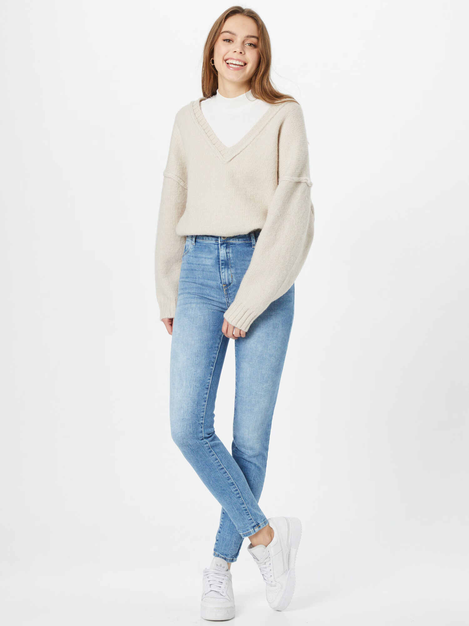 Tally Weijl Jeans albastru - Pled.ro