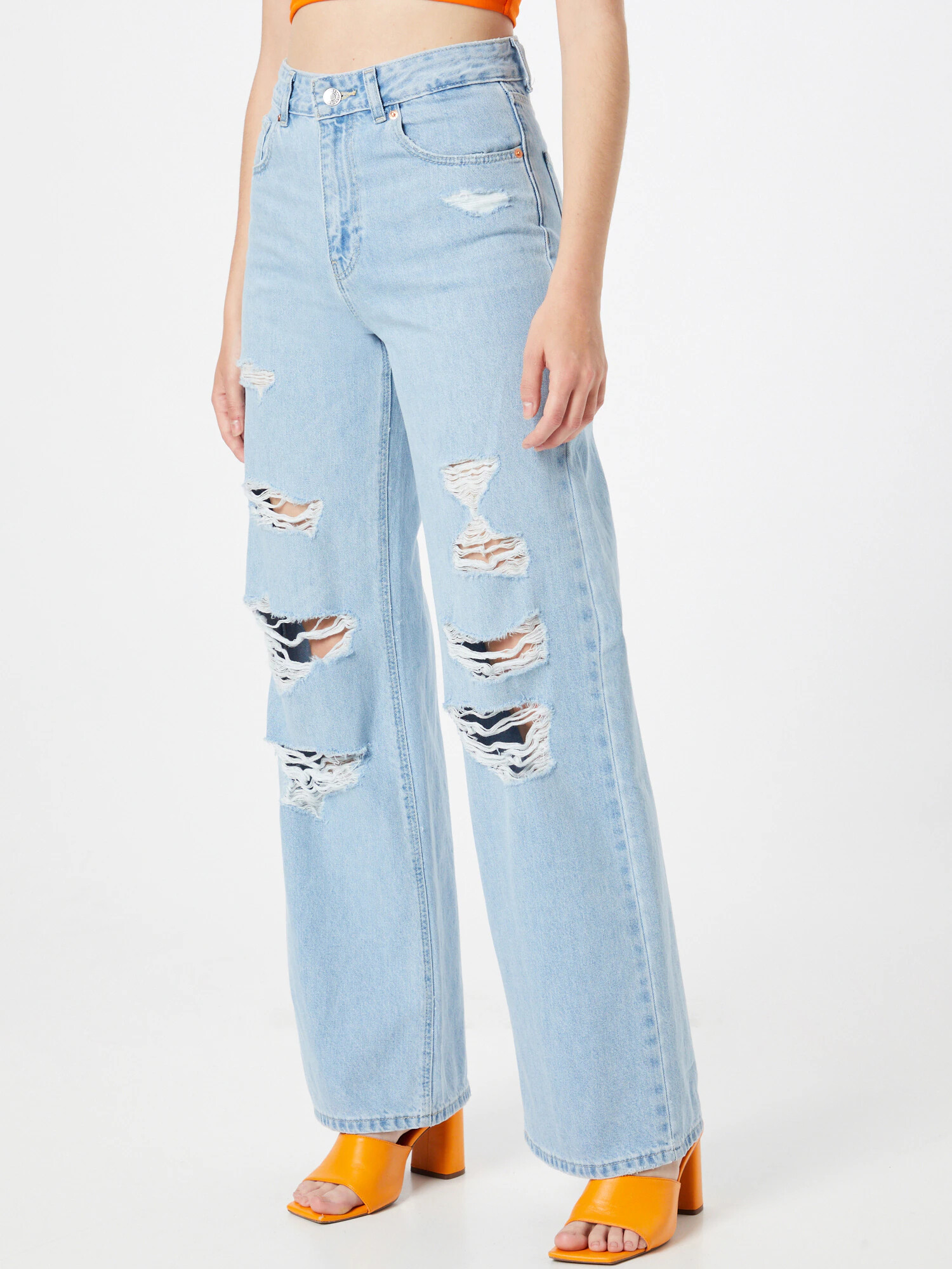 Tally Weijl Jeans albastru denim - Pled.ro