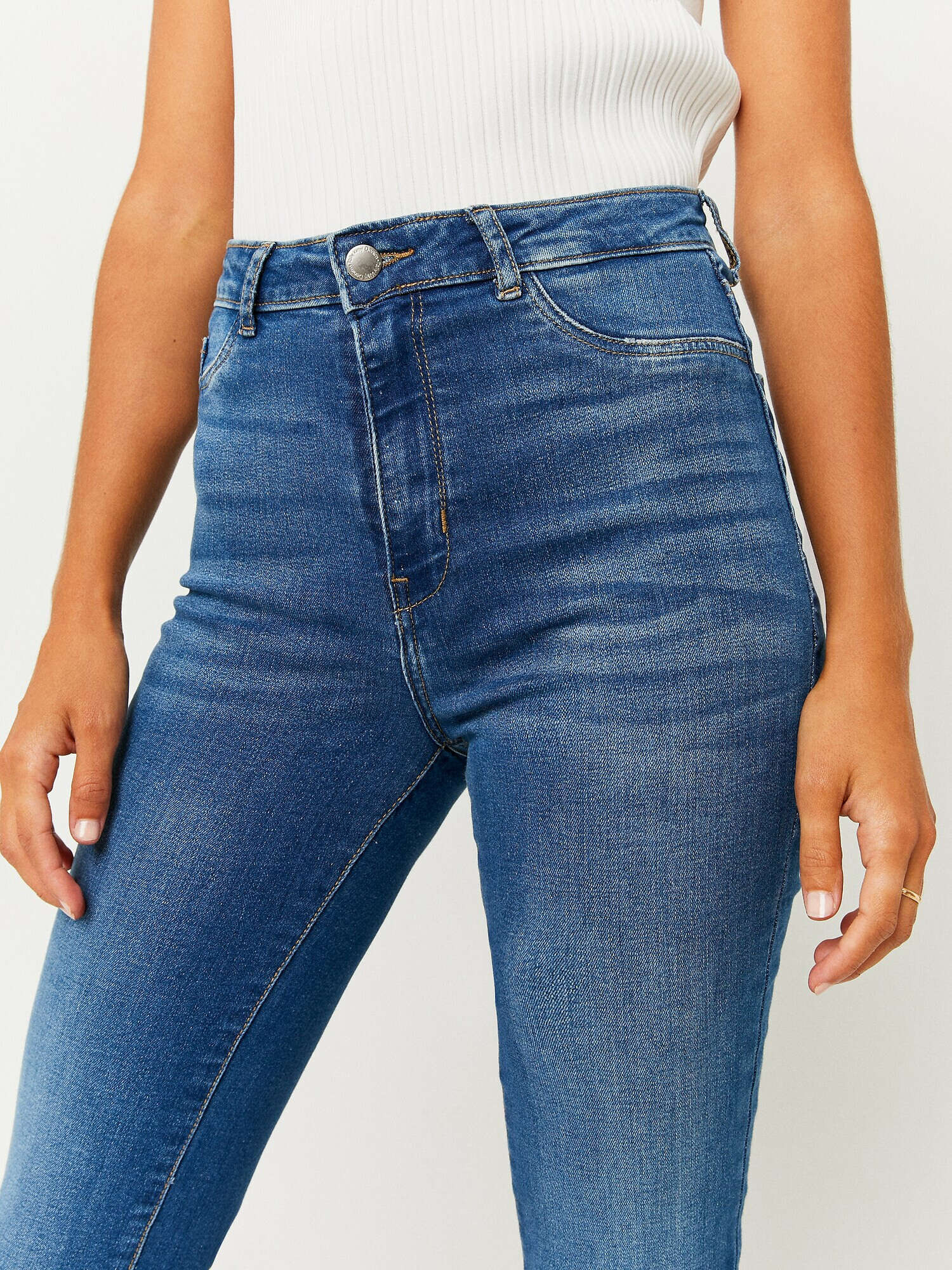 Tally Weijl Jeans albastru denim - Pled.ro