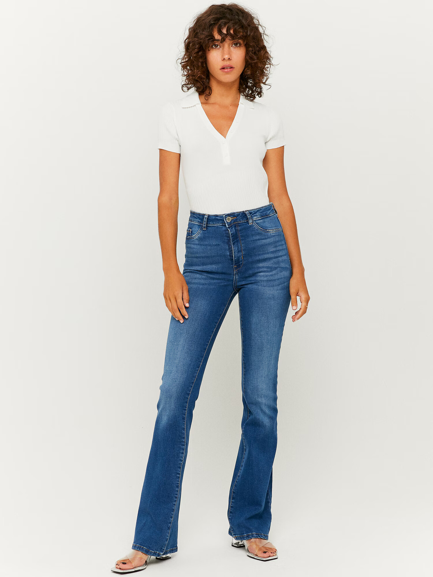 Tally Weijl Jeans albastru denim - Pled.ro