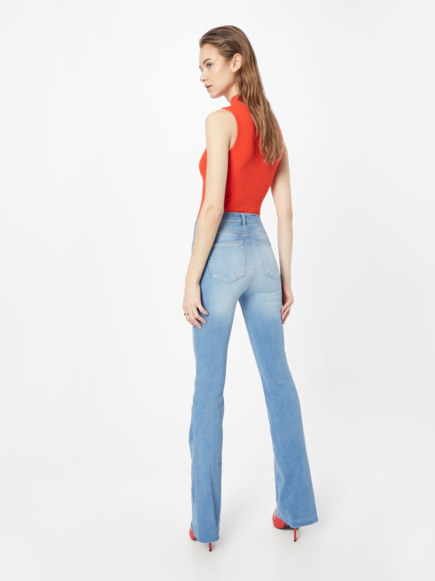 Tally Weijl Jeans albastru denim - Pled.ro