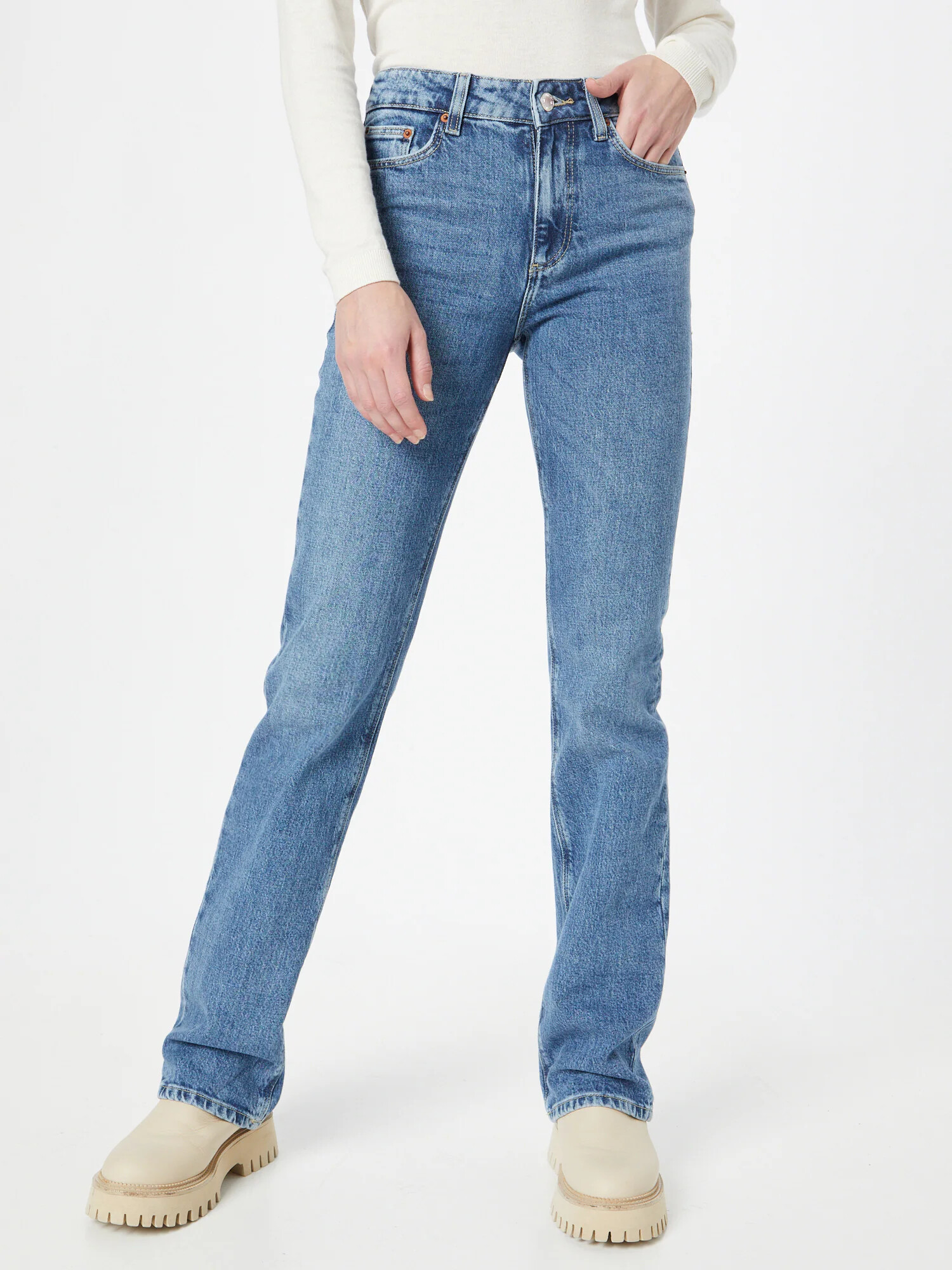 Tally Weijl Jeans albastru denim - Pled.ro