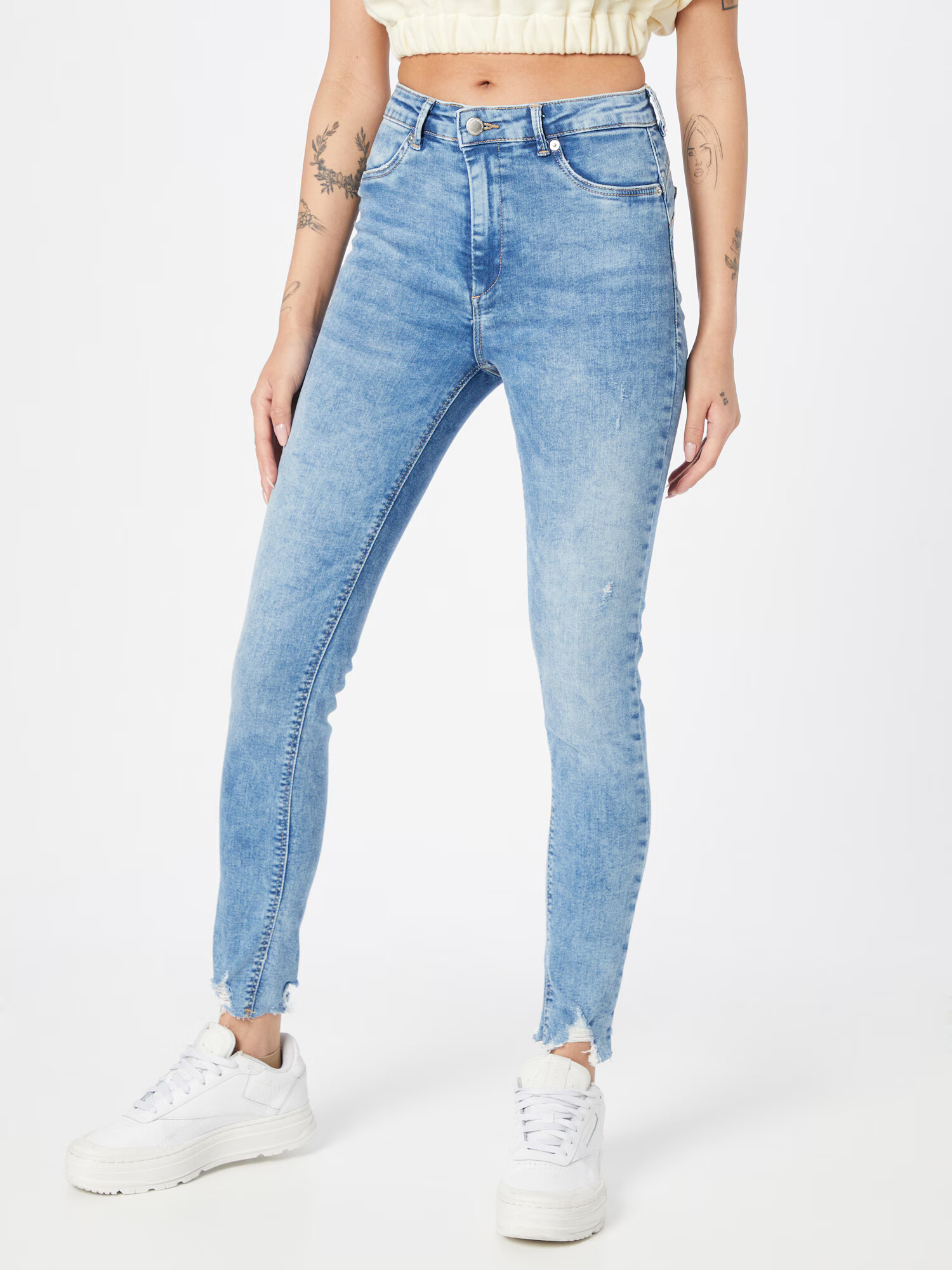 Tally Weijl Jeans albastru denim - Pled.ro