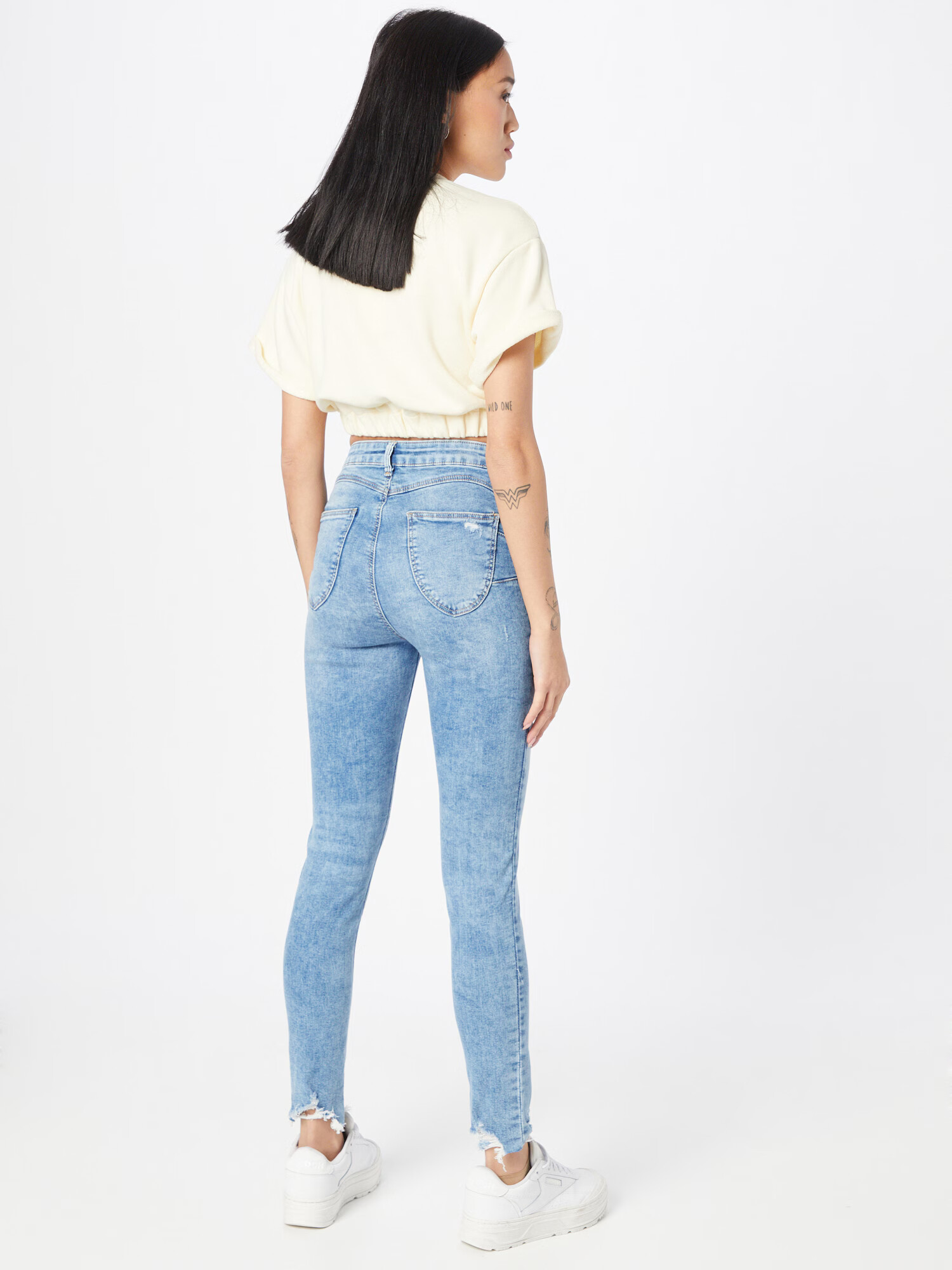 Tally Weijl Jeans albastru denim - Pled.ro