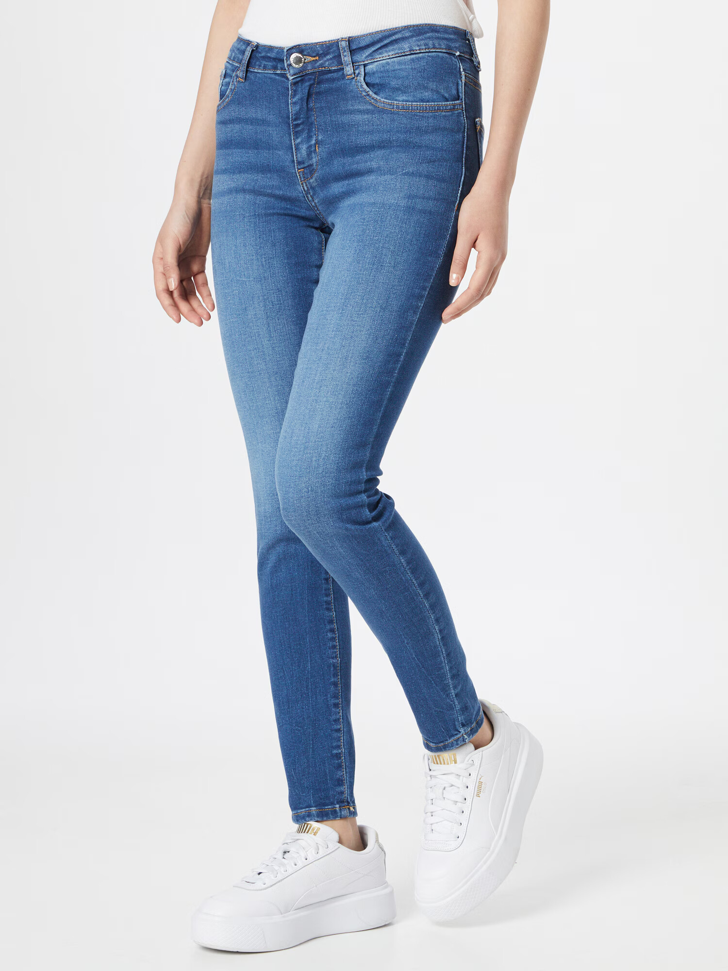 Tally Weijl Jeans albastru denim - Pled.ro