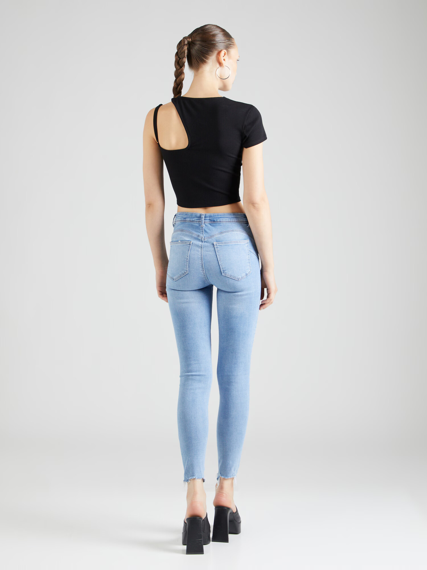 Tally Weijl Jeans albastru denim - Pled.ro