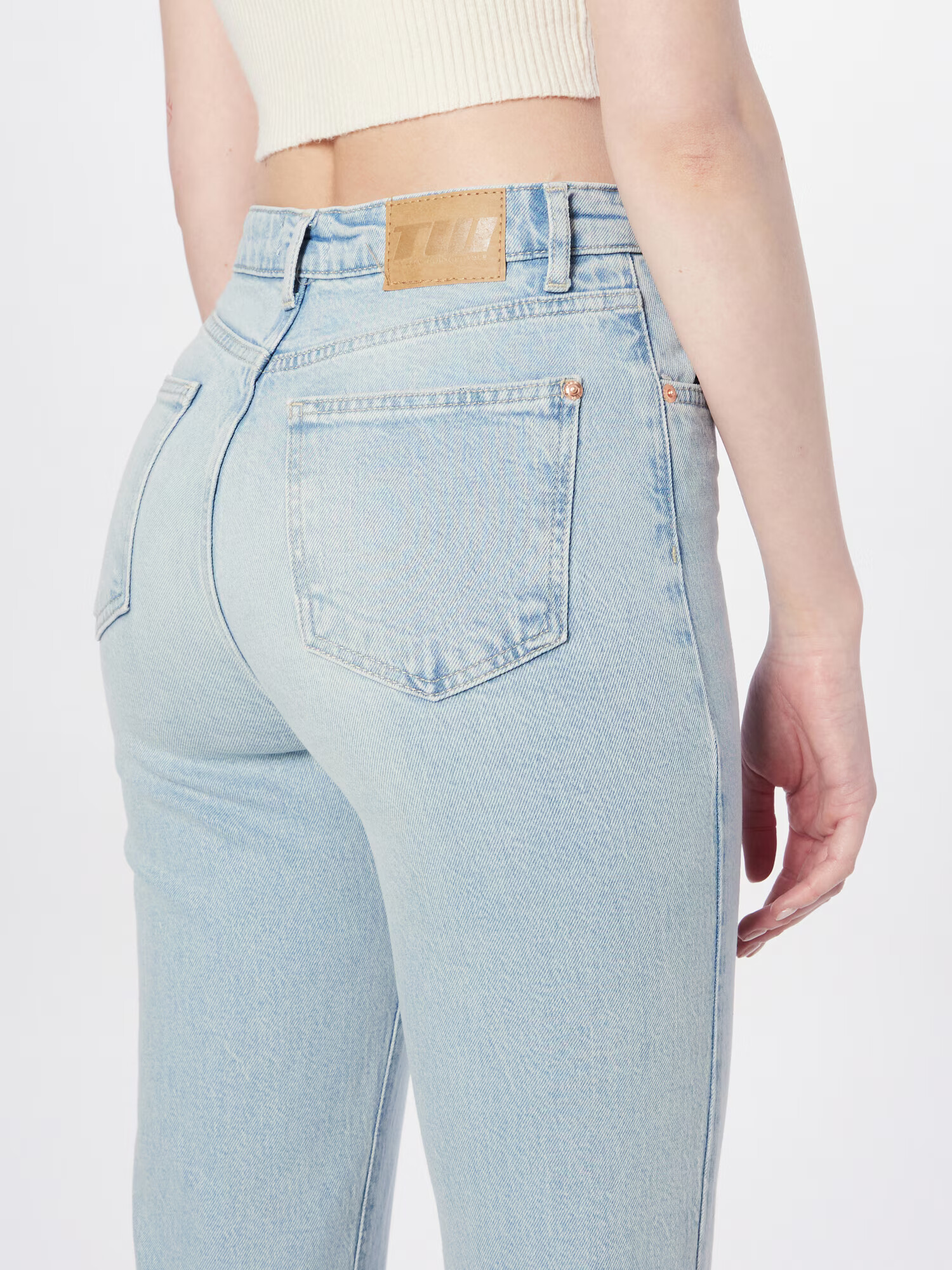 Tally Weijl Jeans albastru deschis - Pled.ro