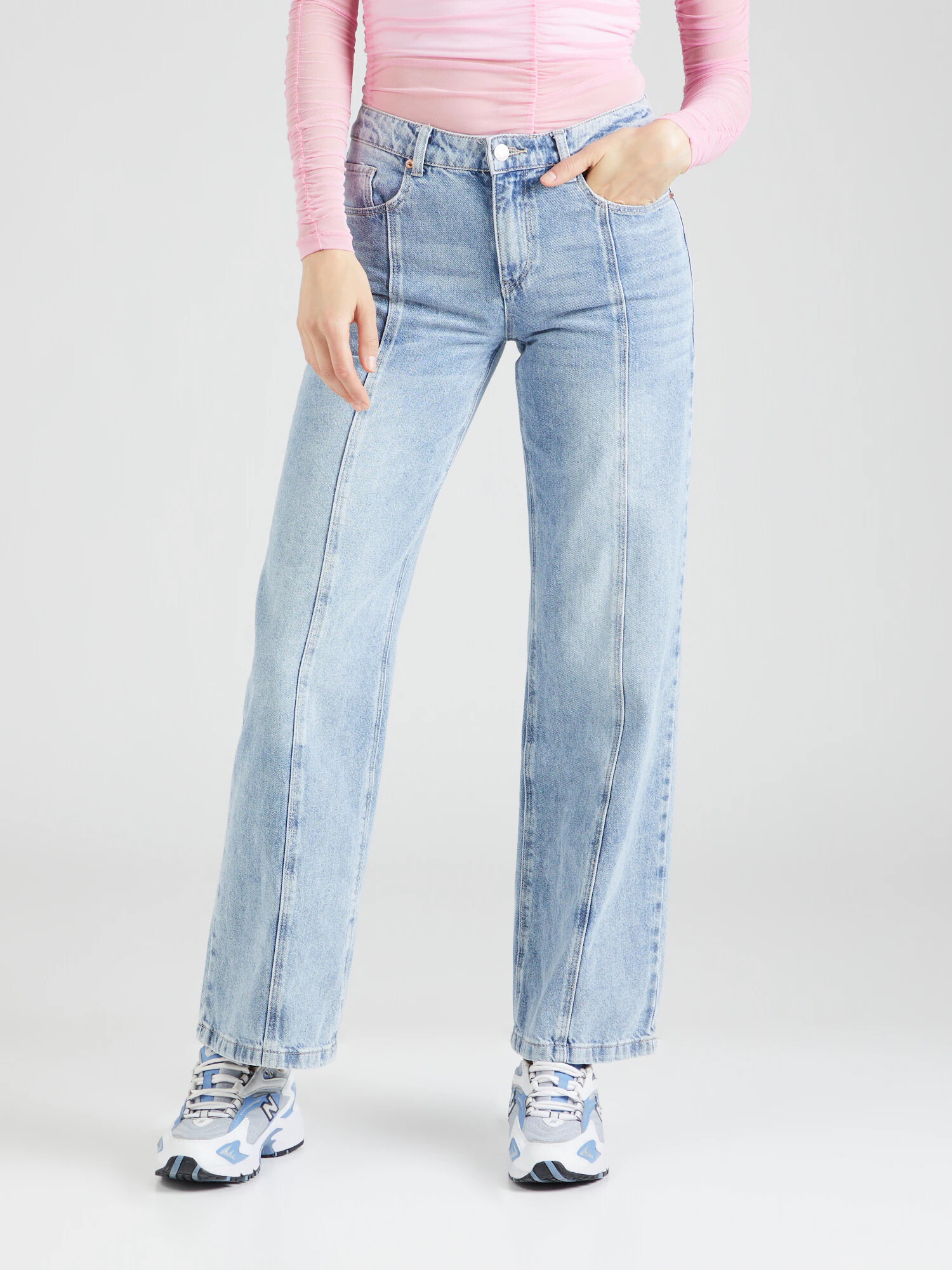 Tally Weijl Jeans albastru deschis - Pled.ro