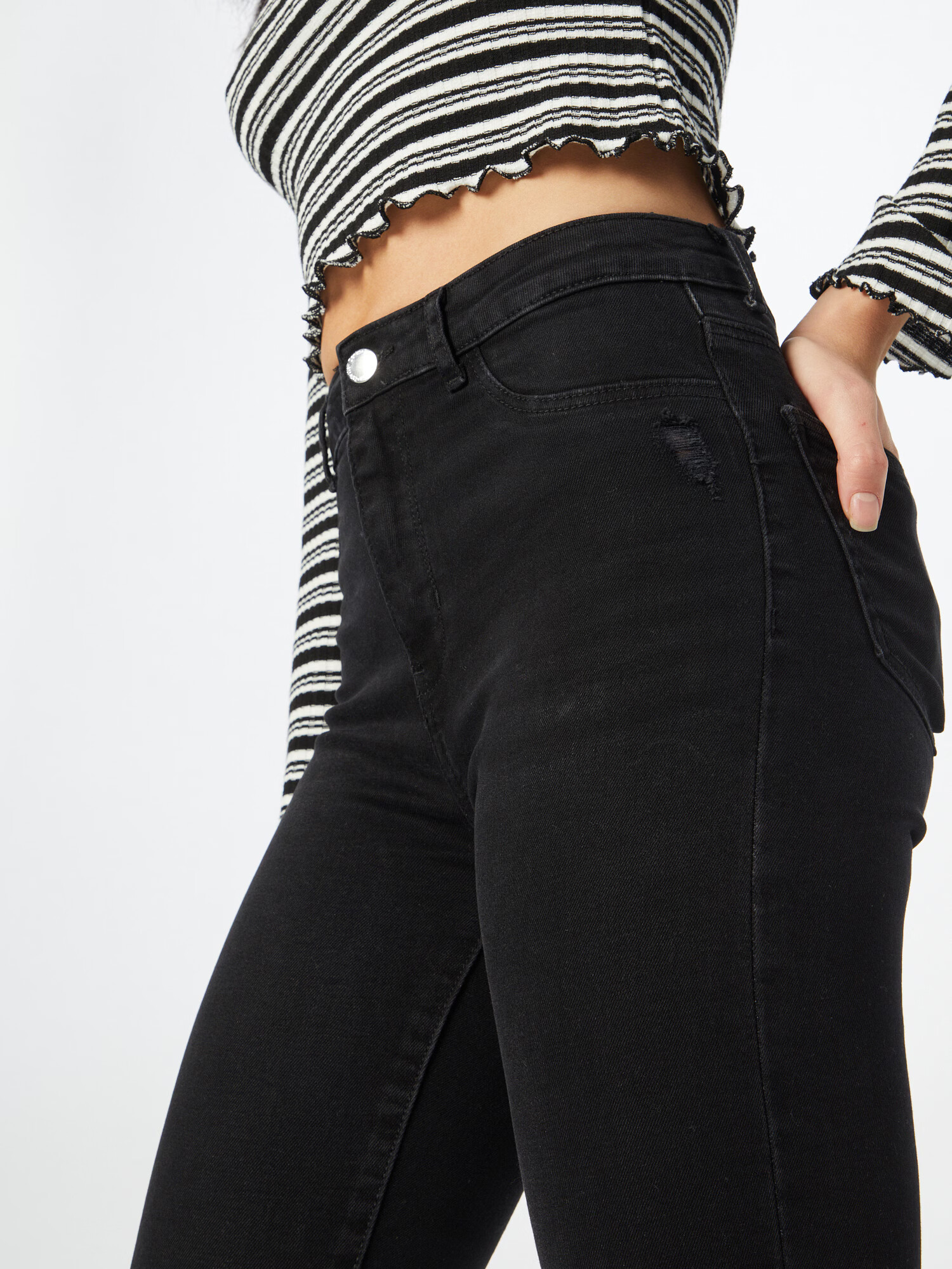 Tally Weijl Jeans negru denim - Pled.ro