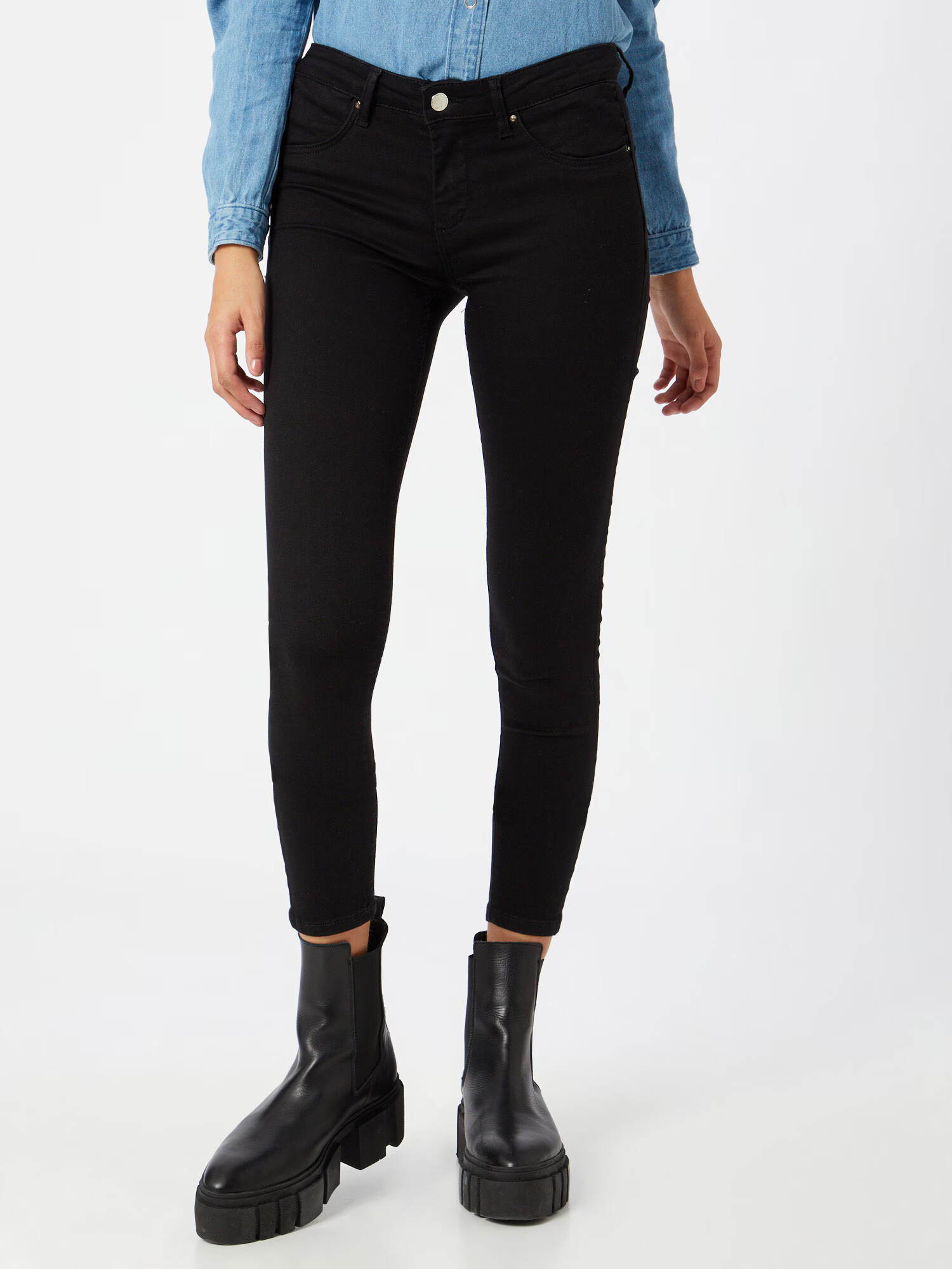 Tally Weijl Jeans negru denim - Pled.ro