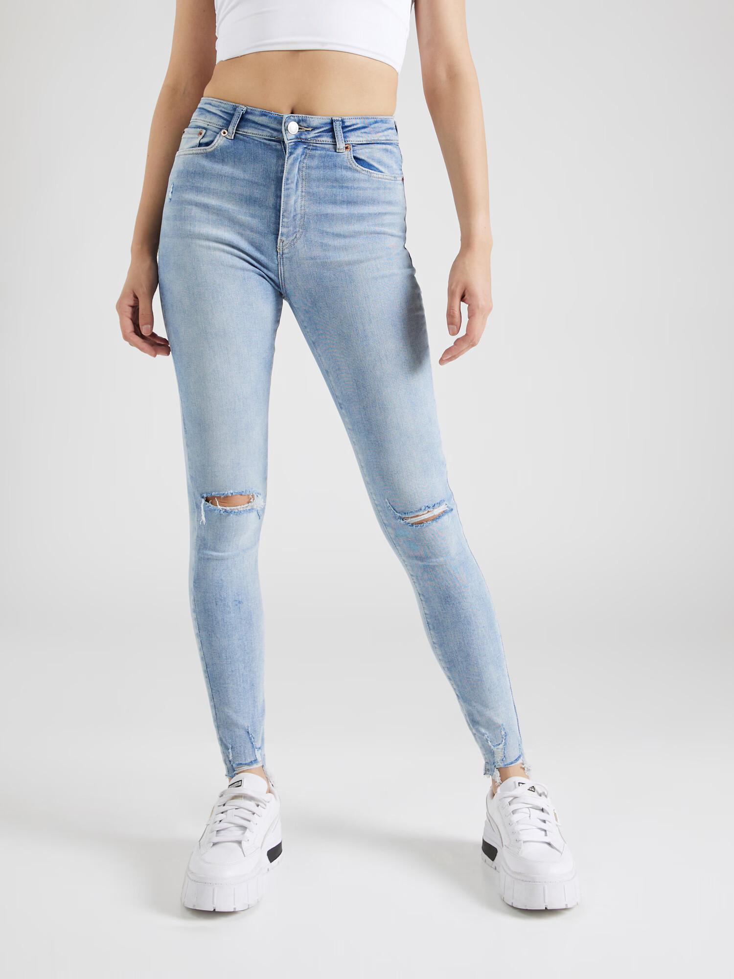 Tally Weijl Jeans 'SPADESMART2' albastru denim - Pled.ro