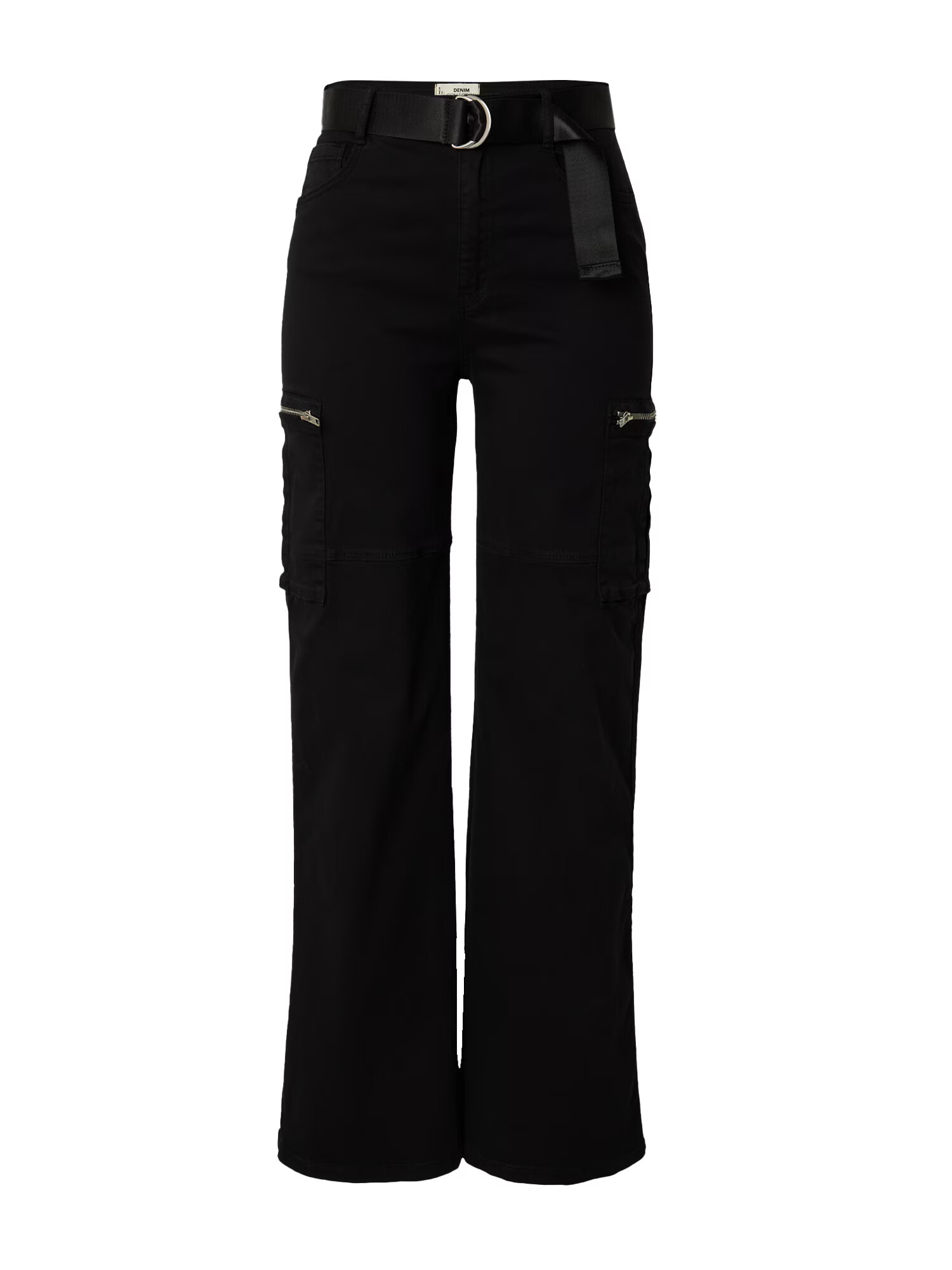 Tally Weijl Pantaloni cu buzunare negru - Pled.ro