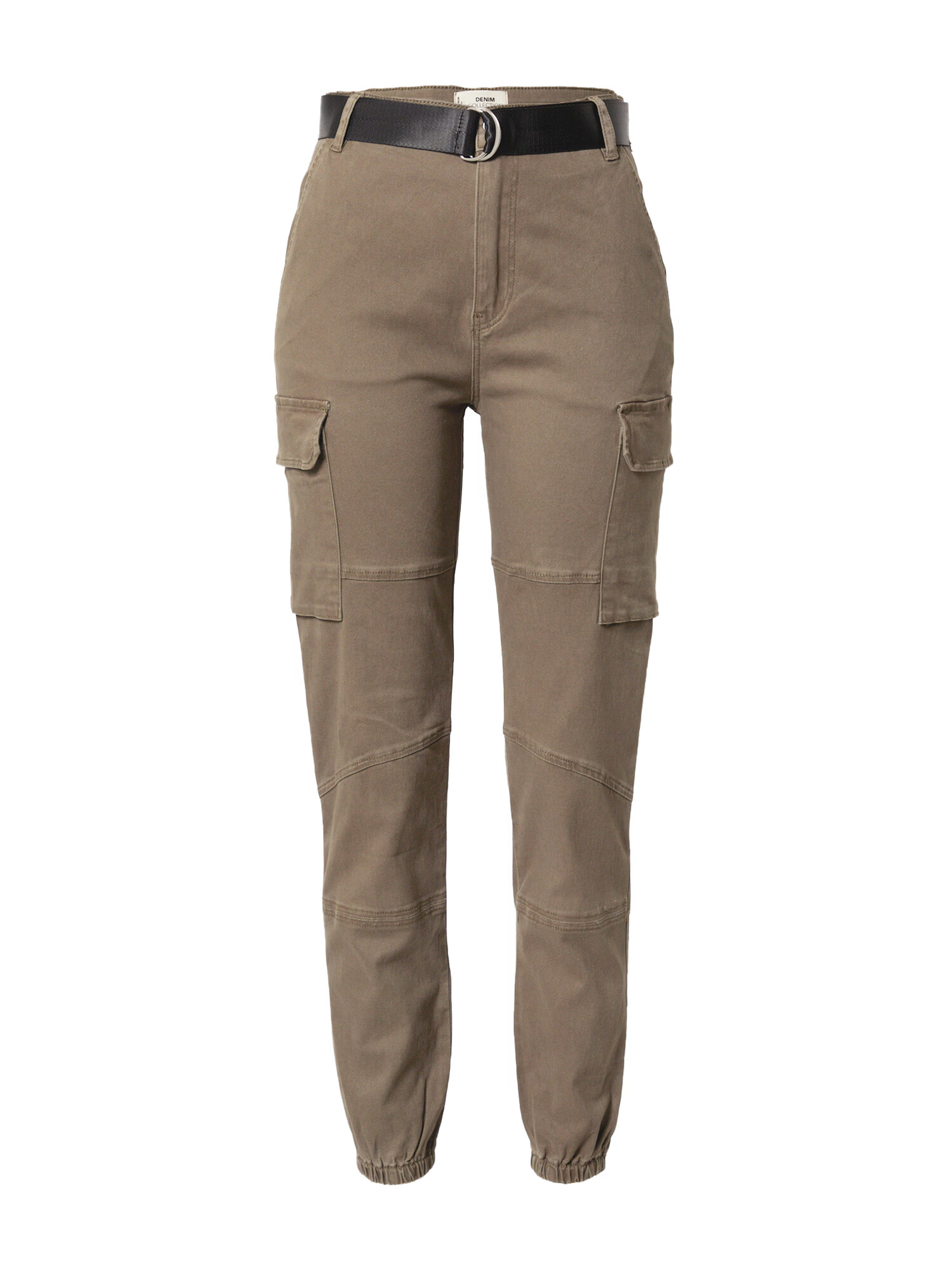 Tally Weijl Pantaloni cu buzunare oliv - Pled.ro