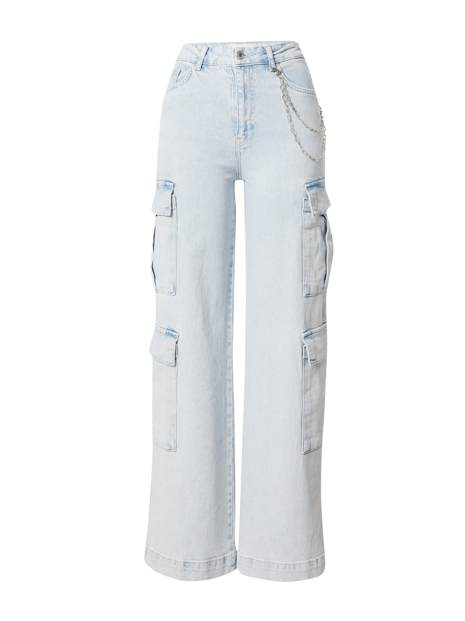 Tally Weijl Pantaloni eleganți albastru denim - Pled.ro