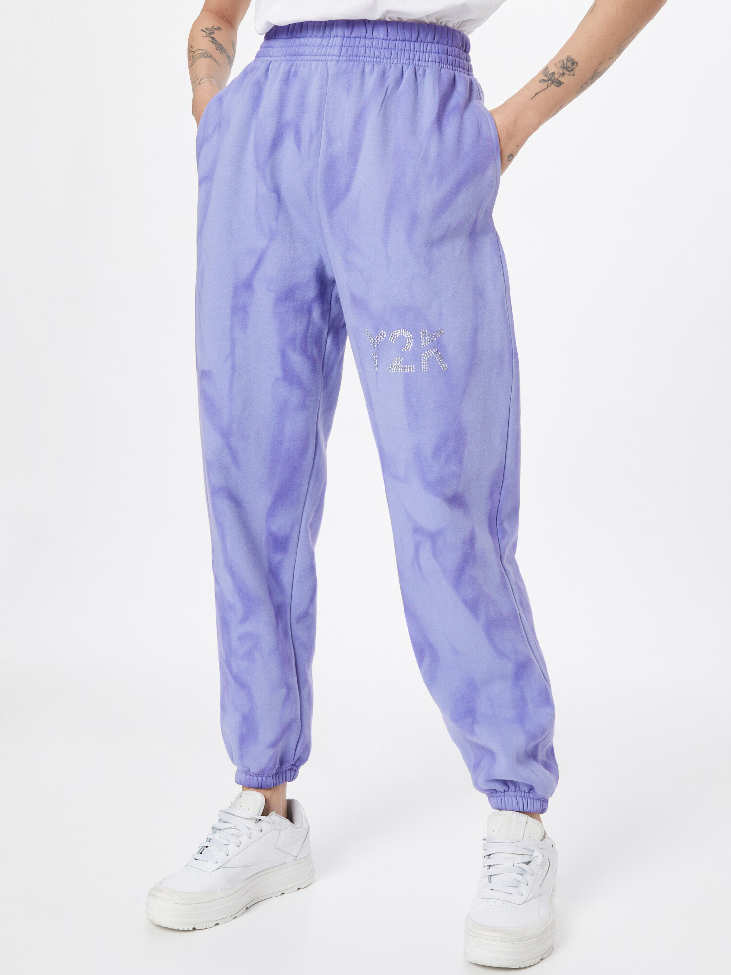 Tally Weijl Pantaloni lila / albastru violet / mov deschis - Pled.ro