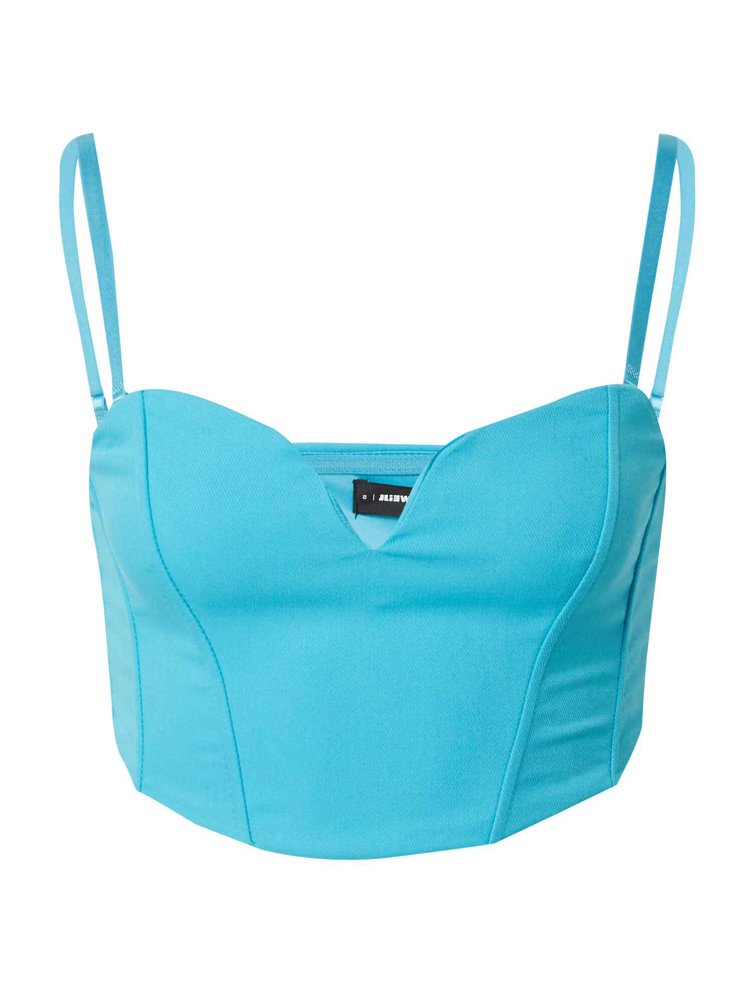 Tally Weijl Top azur - Pled.ro